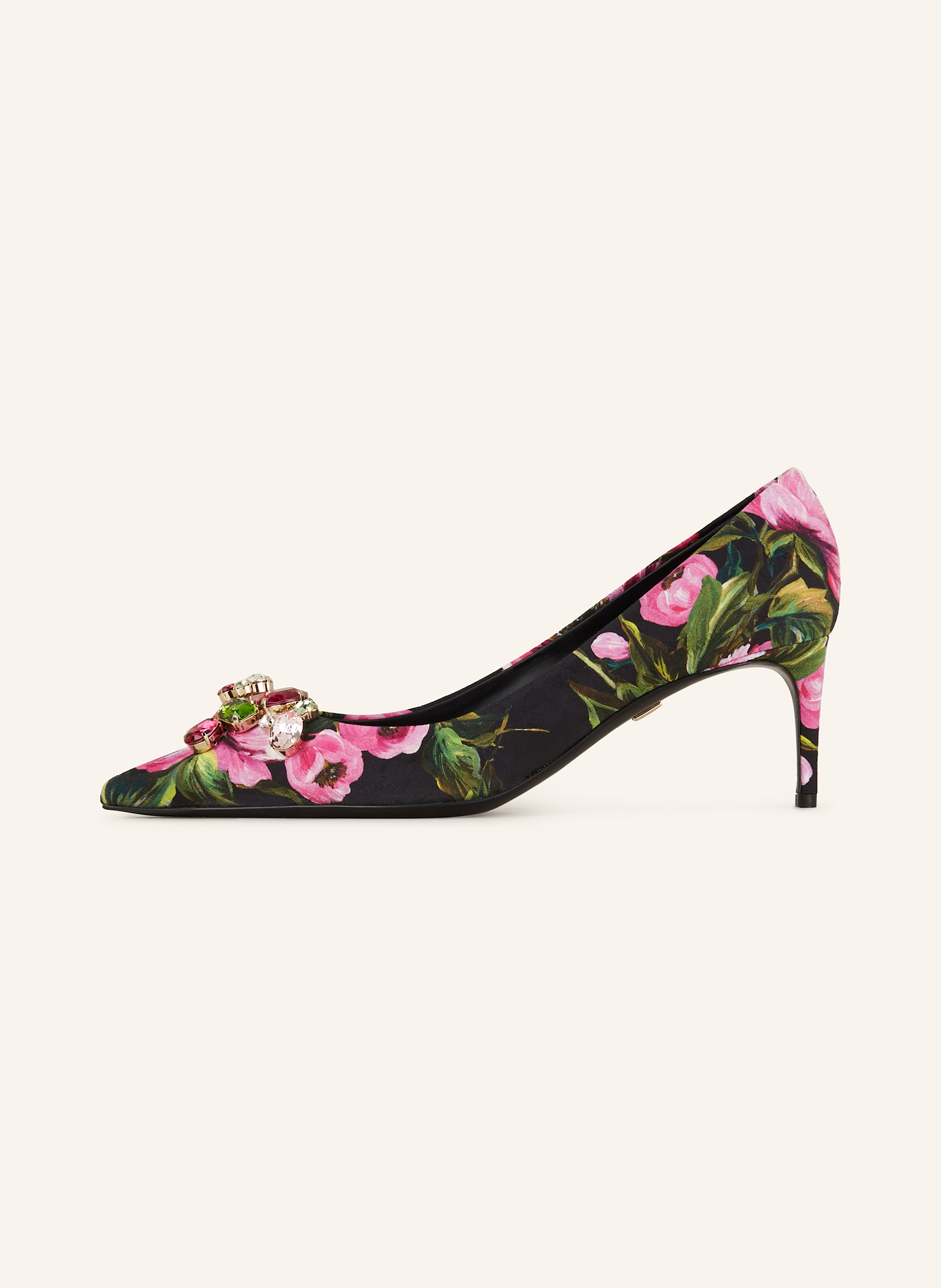 Thumbnail - Dolce & Gabbana Pumps Mit Schmucksteinen pink