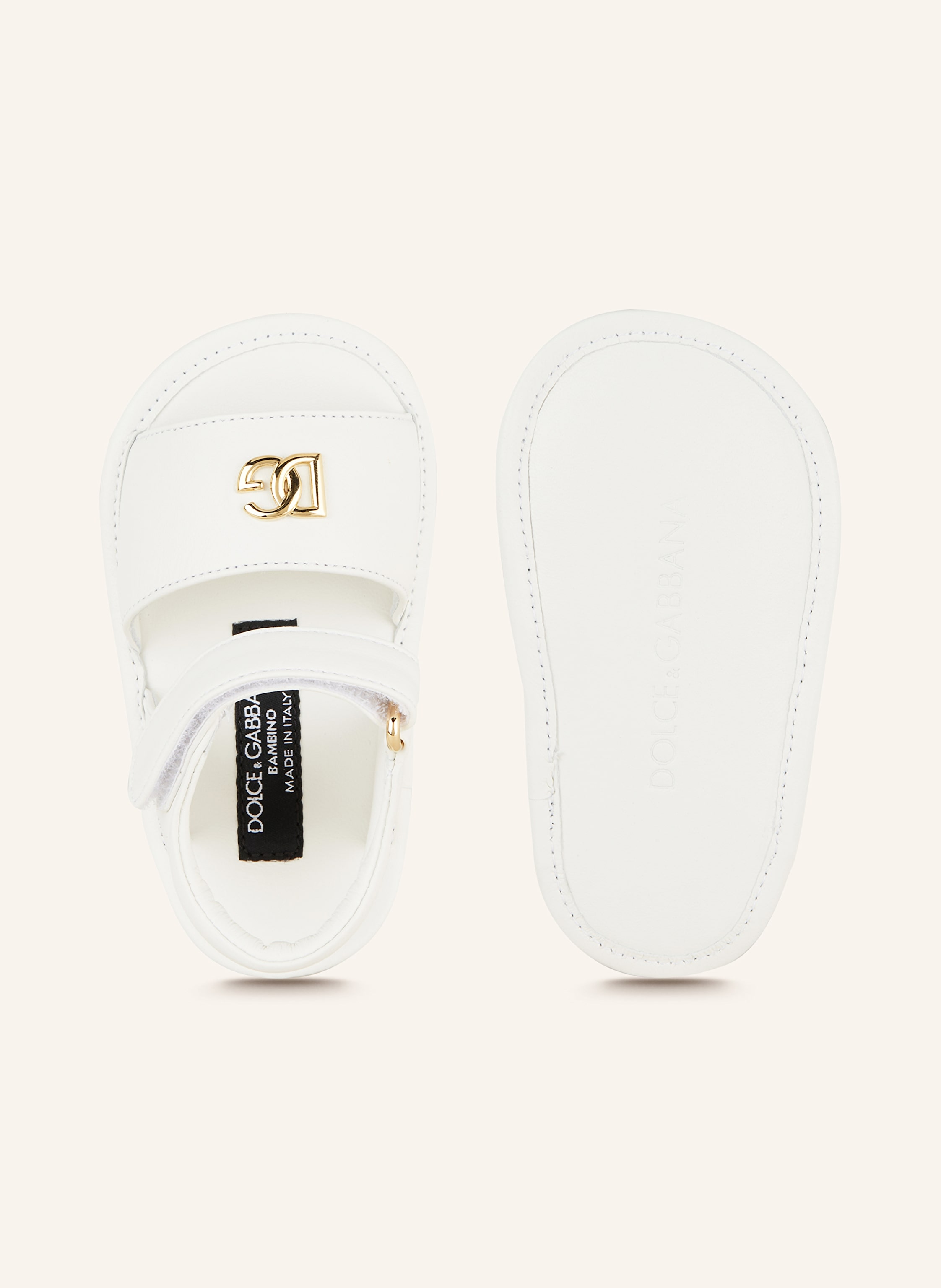 Thumbnail - Dolce & Gabbana Sandalen weiss