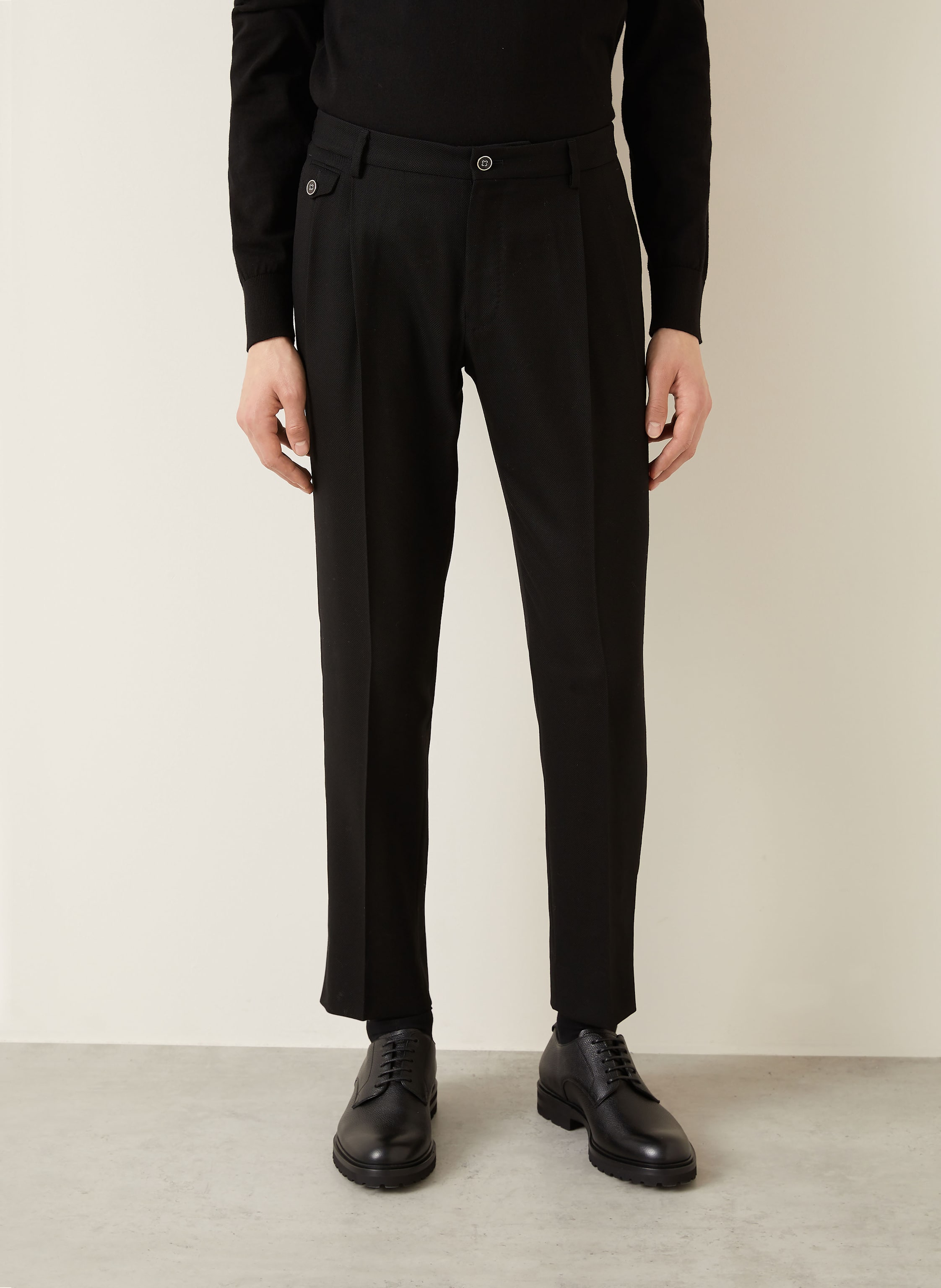 Thumbnail - Dolce & Gabbana Hose Extra Slim Fit schwarz