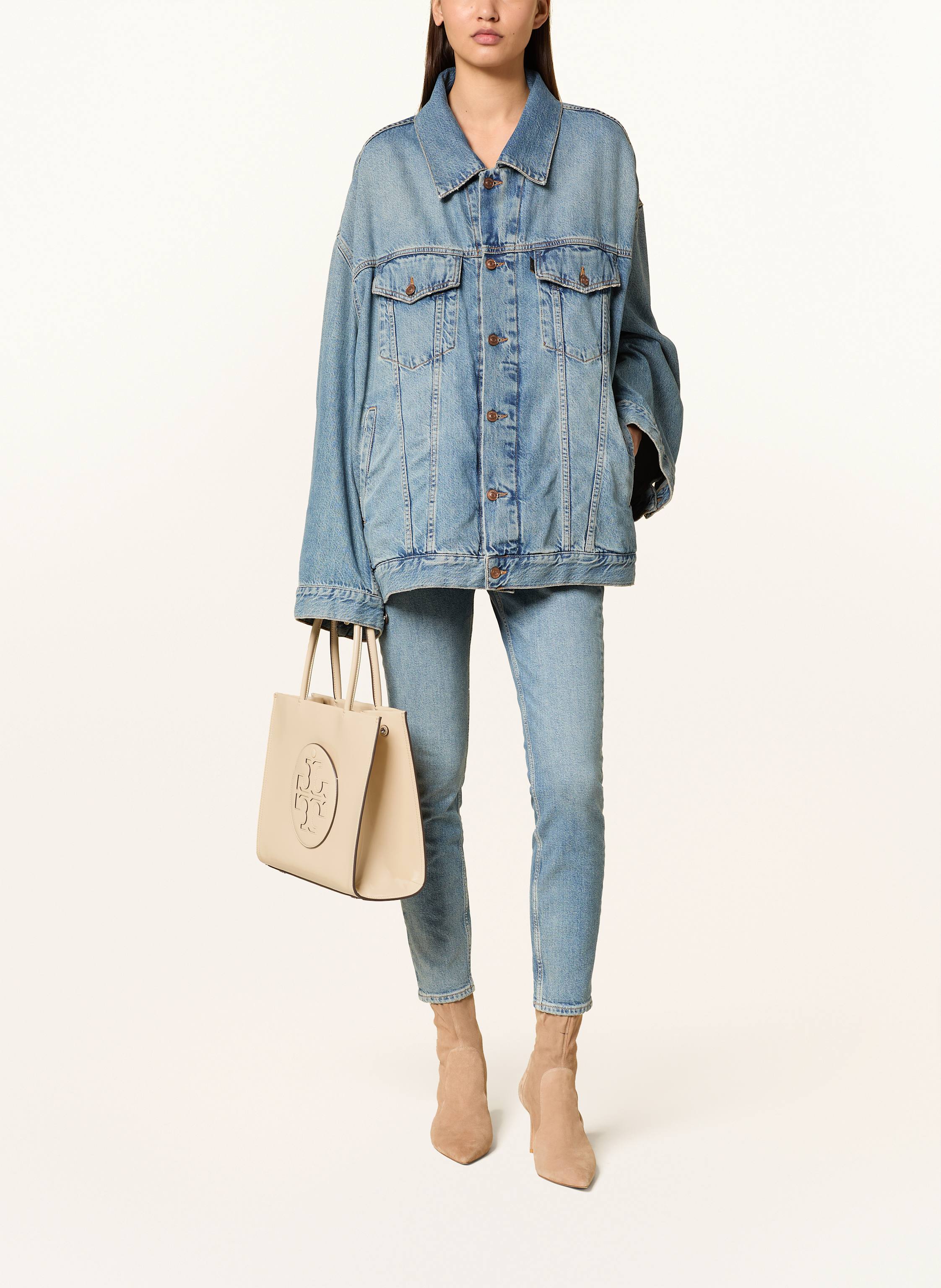 Thumbnail - Tory Burch Shopper Ella beige