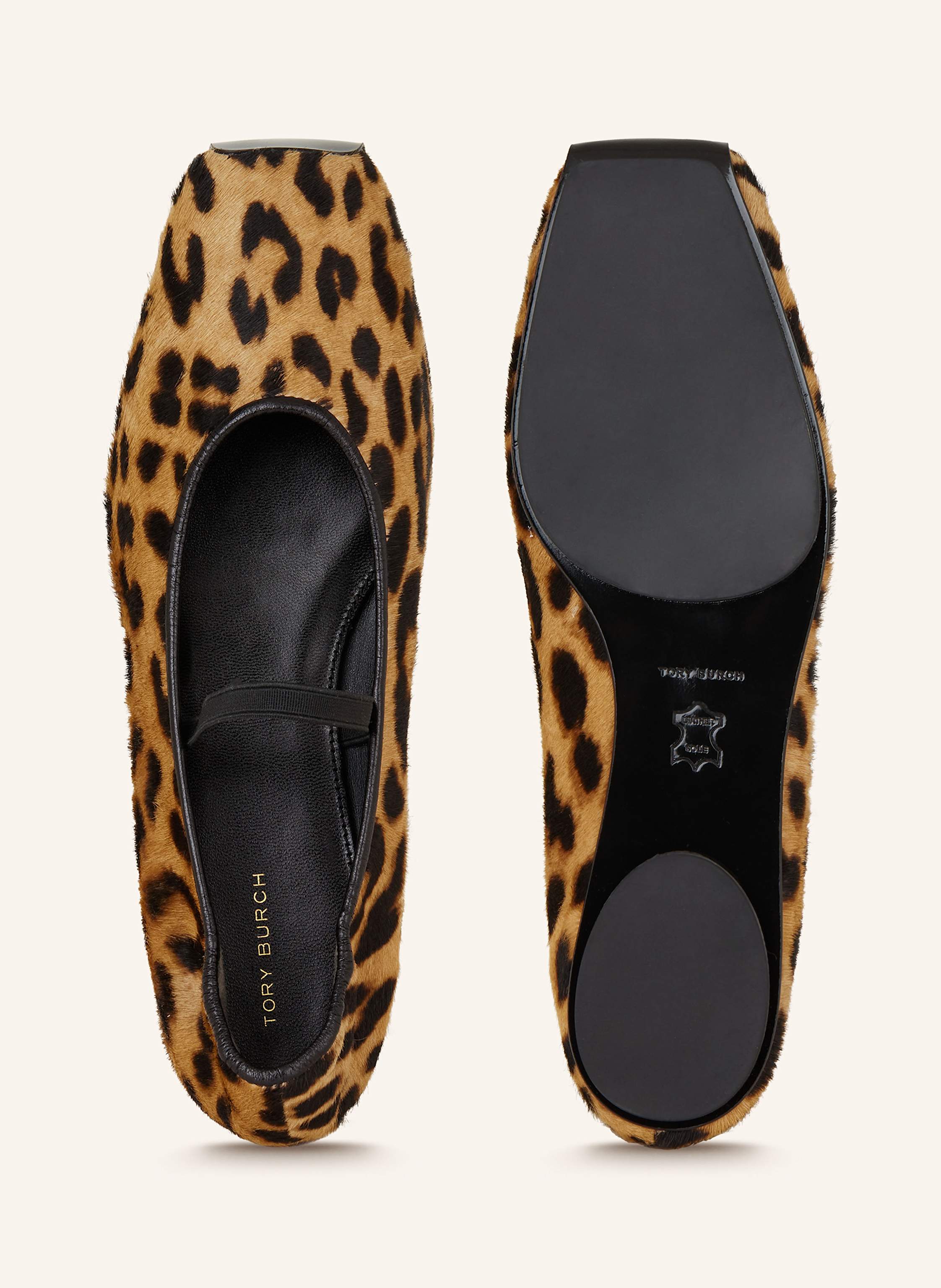 Thumbnail - Tory Burch Mary-Jane-Ballerinas Runway braun