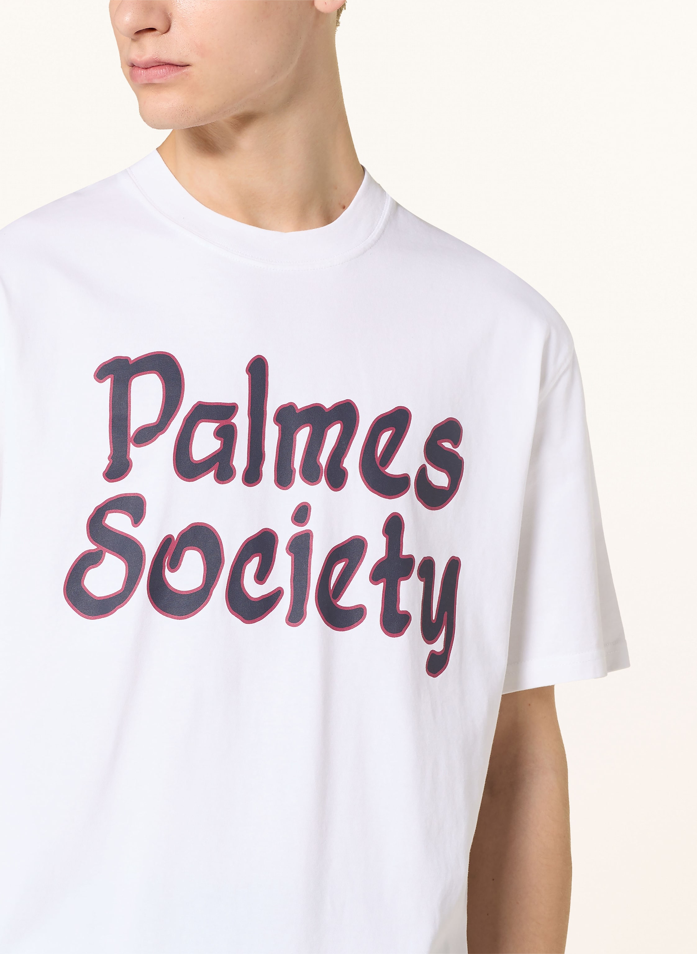 Thumbnail - Palmes T-Shirt Society weiss