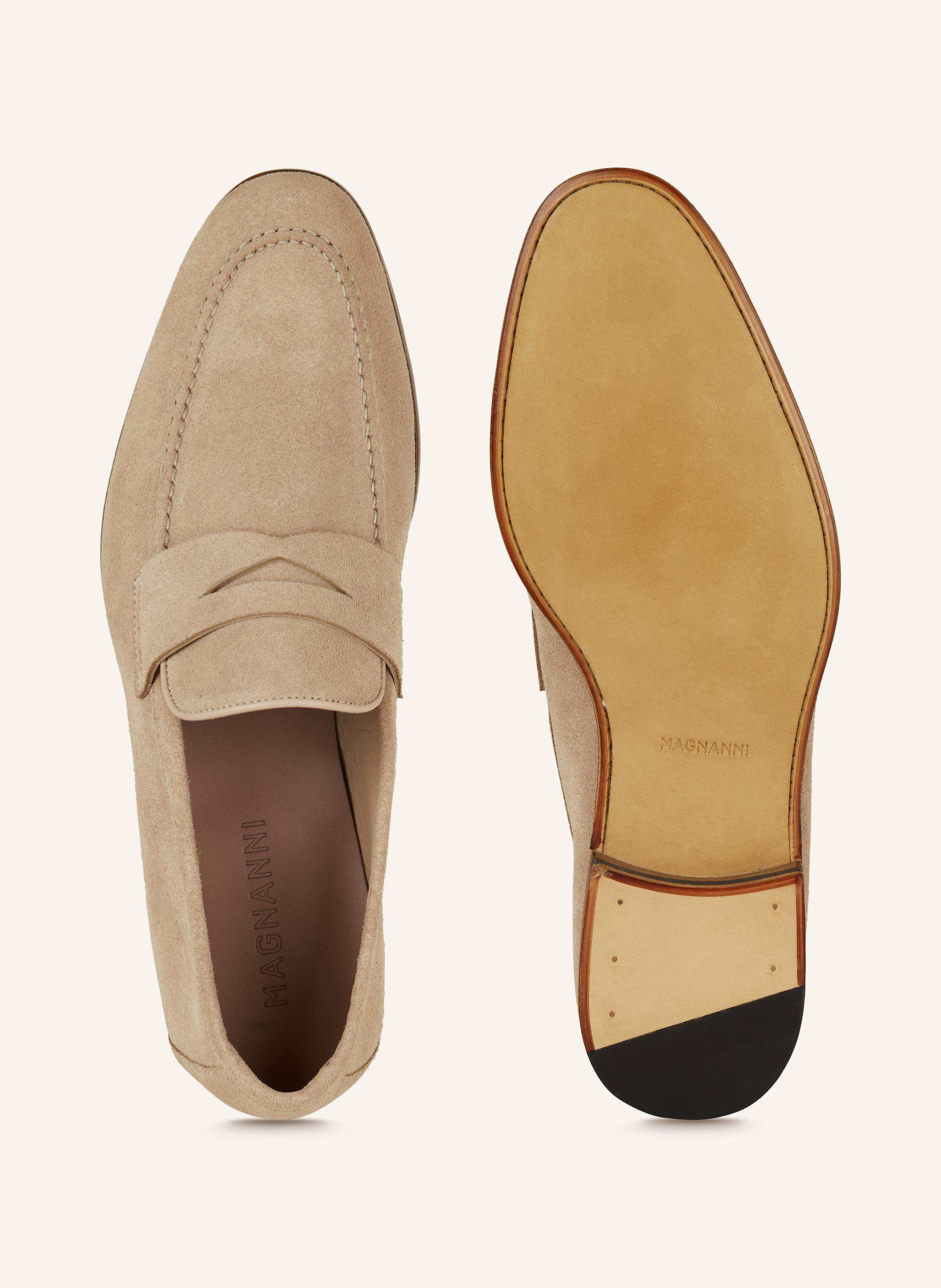 Thumbnail - Magnanni Penny-Loafer Blak 644 beige