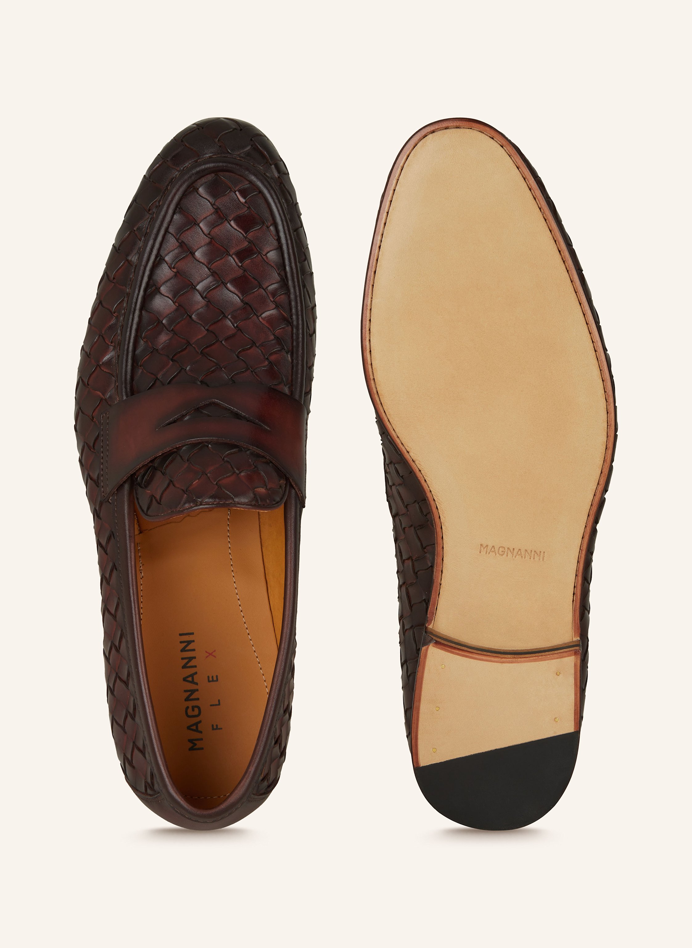 Thumbnail - Magnanni Penny-Loafer Hermann braun