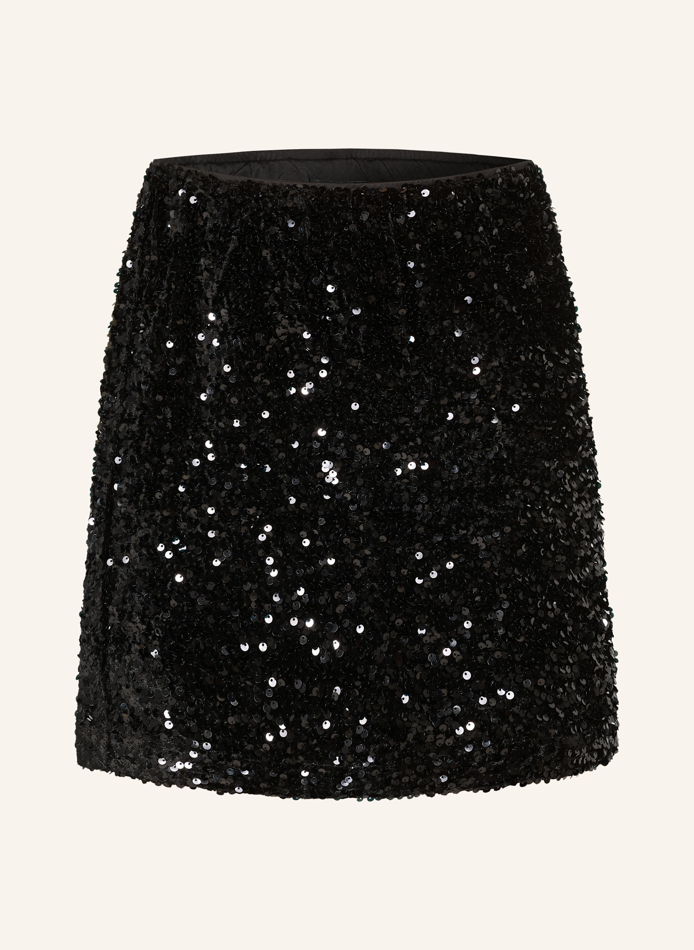 gina tricot Rock mit Pailletten