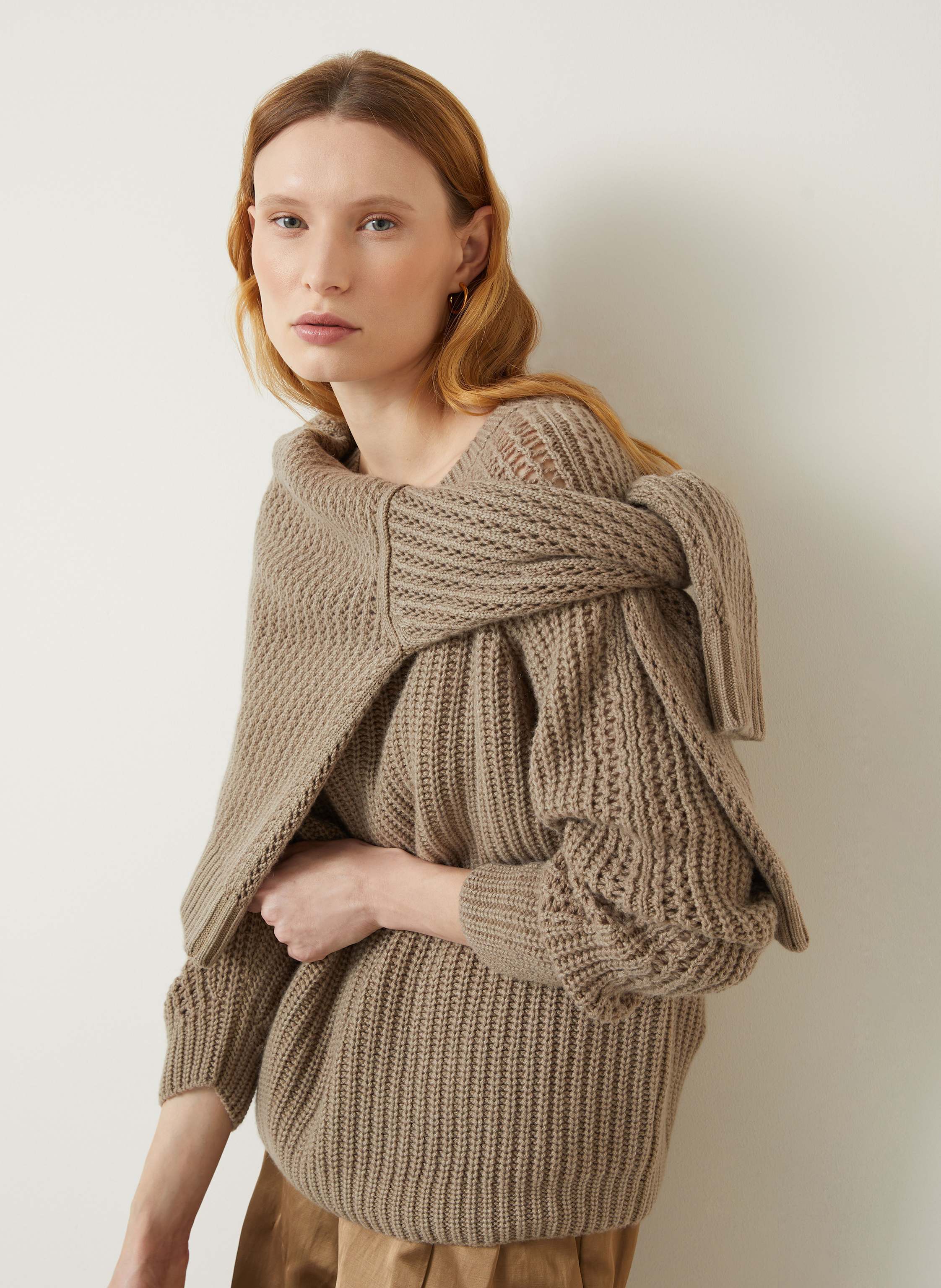 Thumbnail - Iris Von Arnim Cashmere-Pullover Goma braun