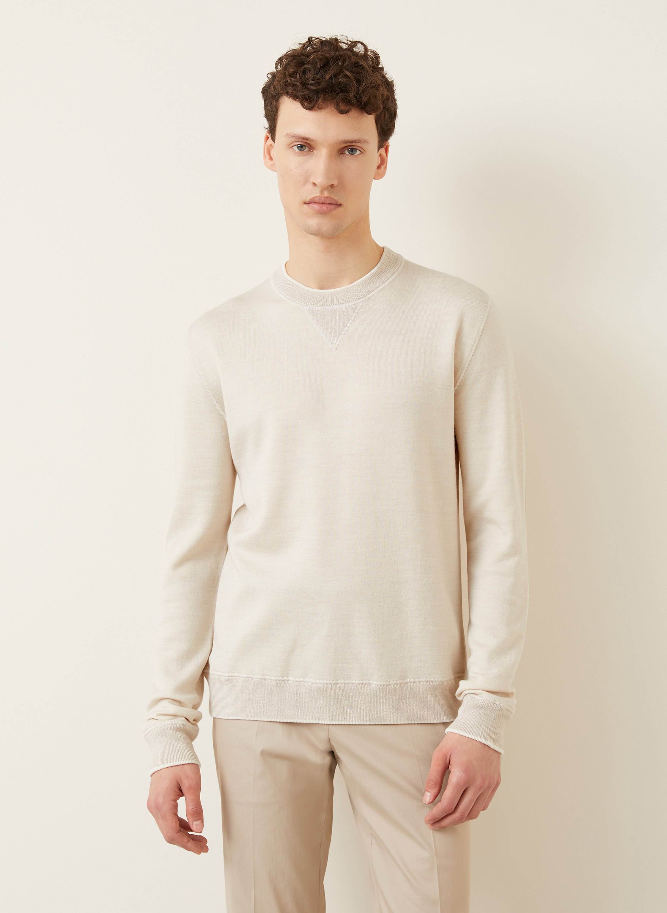 Thumbnail - Iris Von Arnim Longsleeve Dawson beige