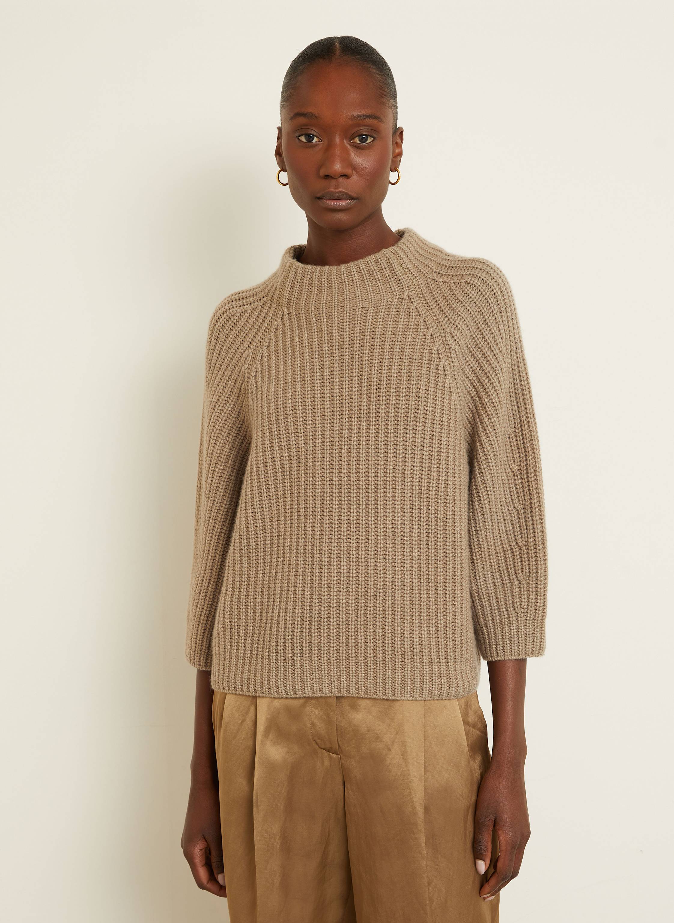 Thumbnail - Iris Von Arnim Cashmere-Pullover Fallou braun