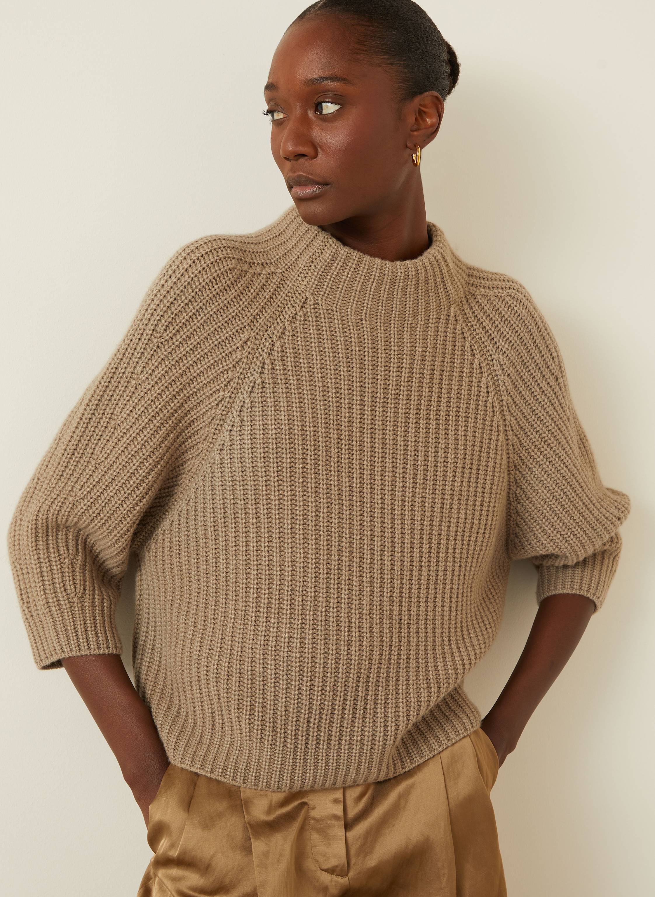 Thumbnail - Iris Von Arnim Cashmere-Pullover Fallou braun