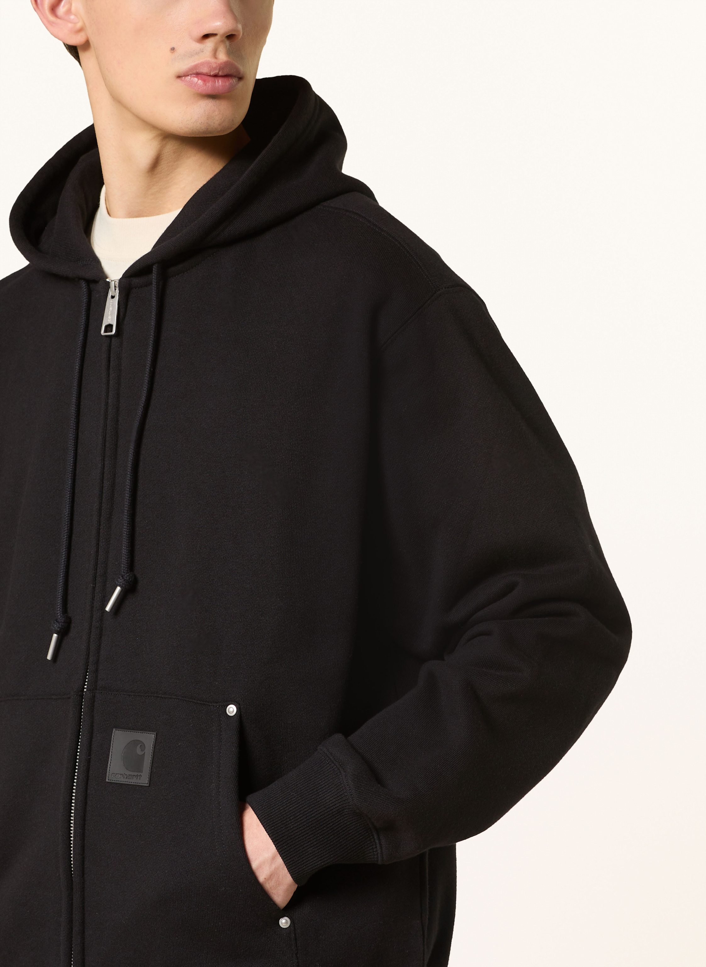 Thumbnail - Carhartt Wip Sweatjacke Eldon schwarz