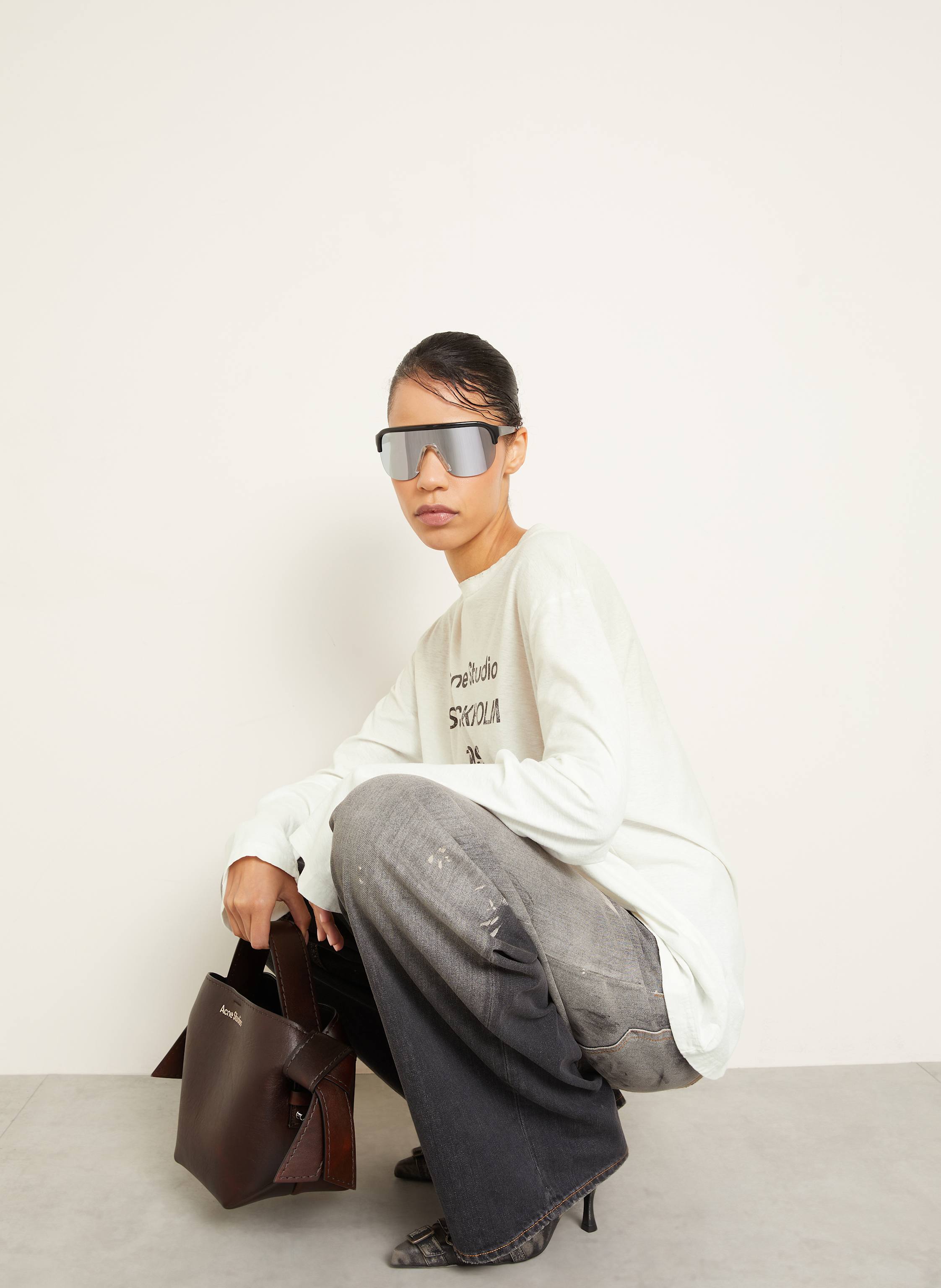Thumbnail - Acne Studios Longsleeve weiss