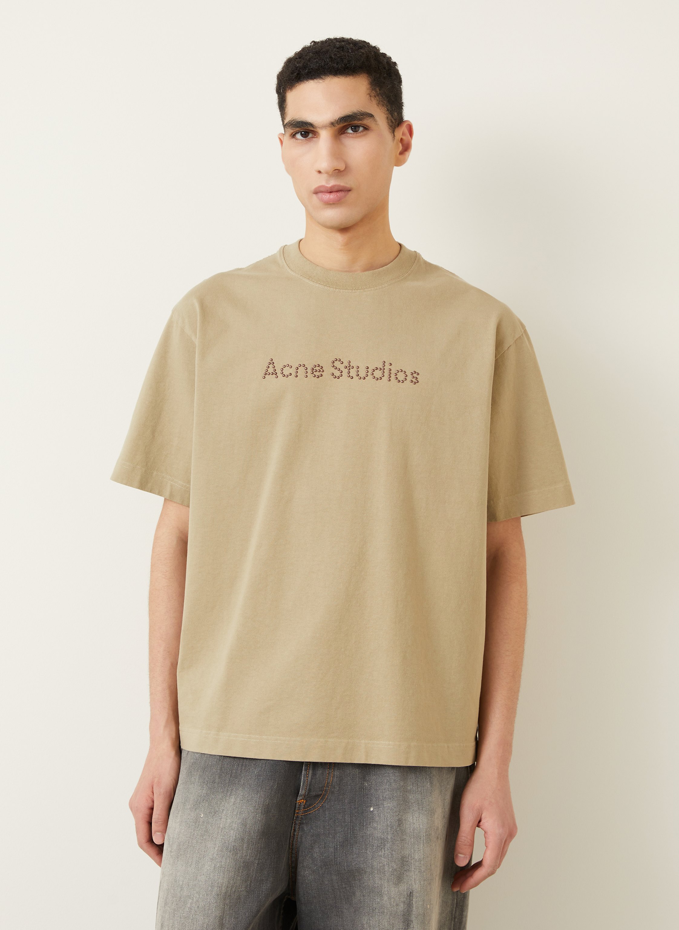 Thumbnail - Acne Studios T-Shirt beige