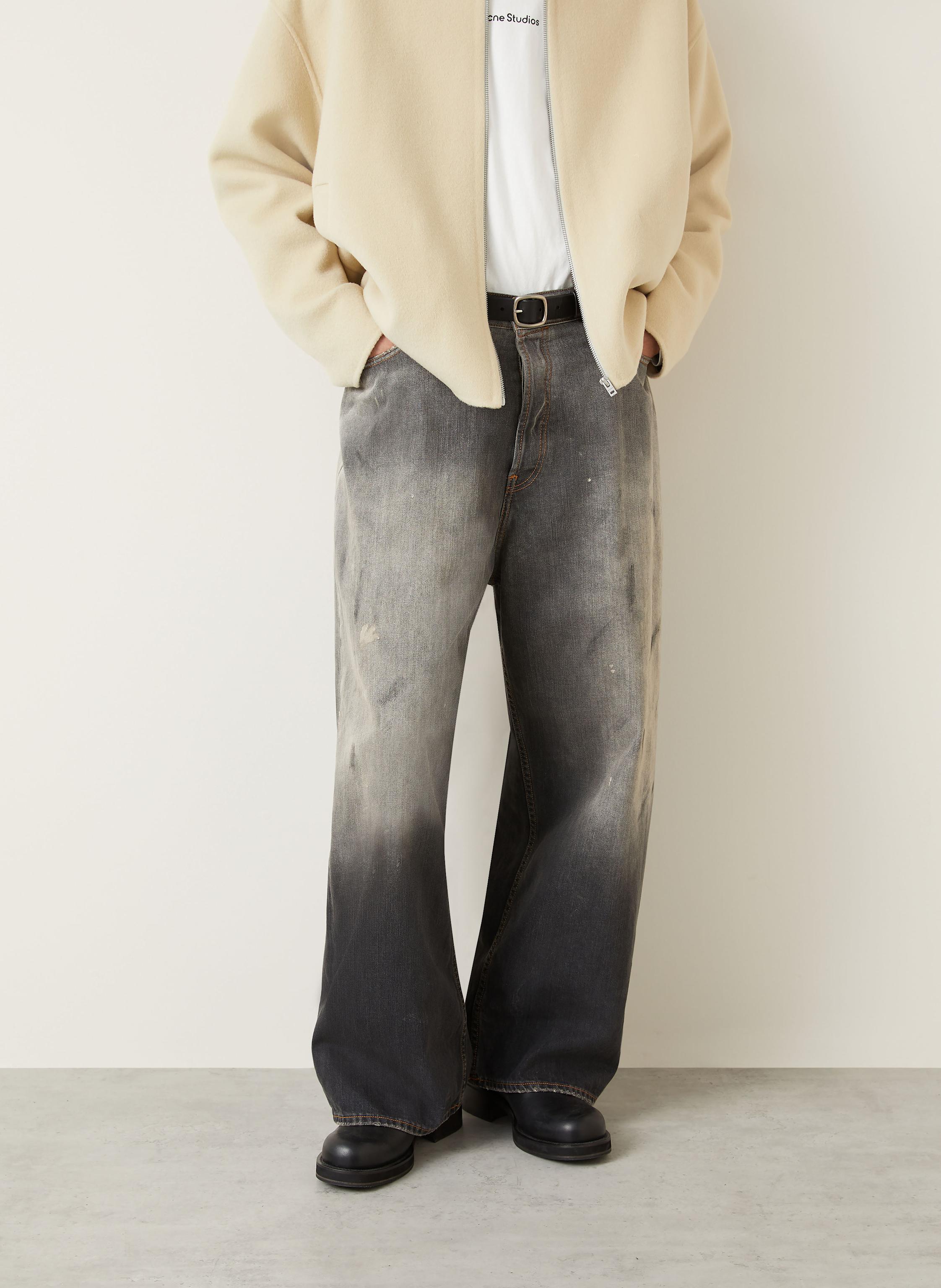 Thumbnail - Acne Studios Jeans Super Baggy Fit schwarz