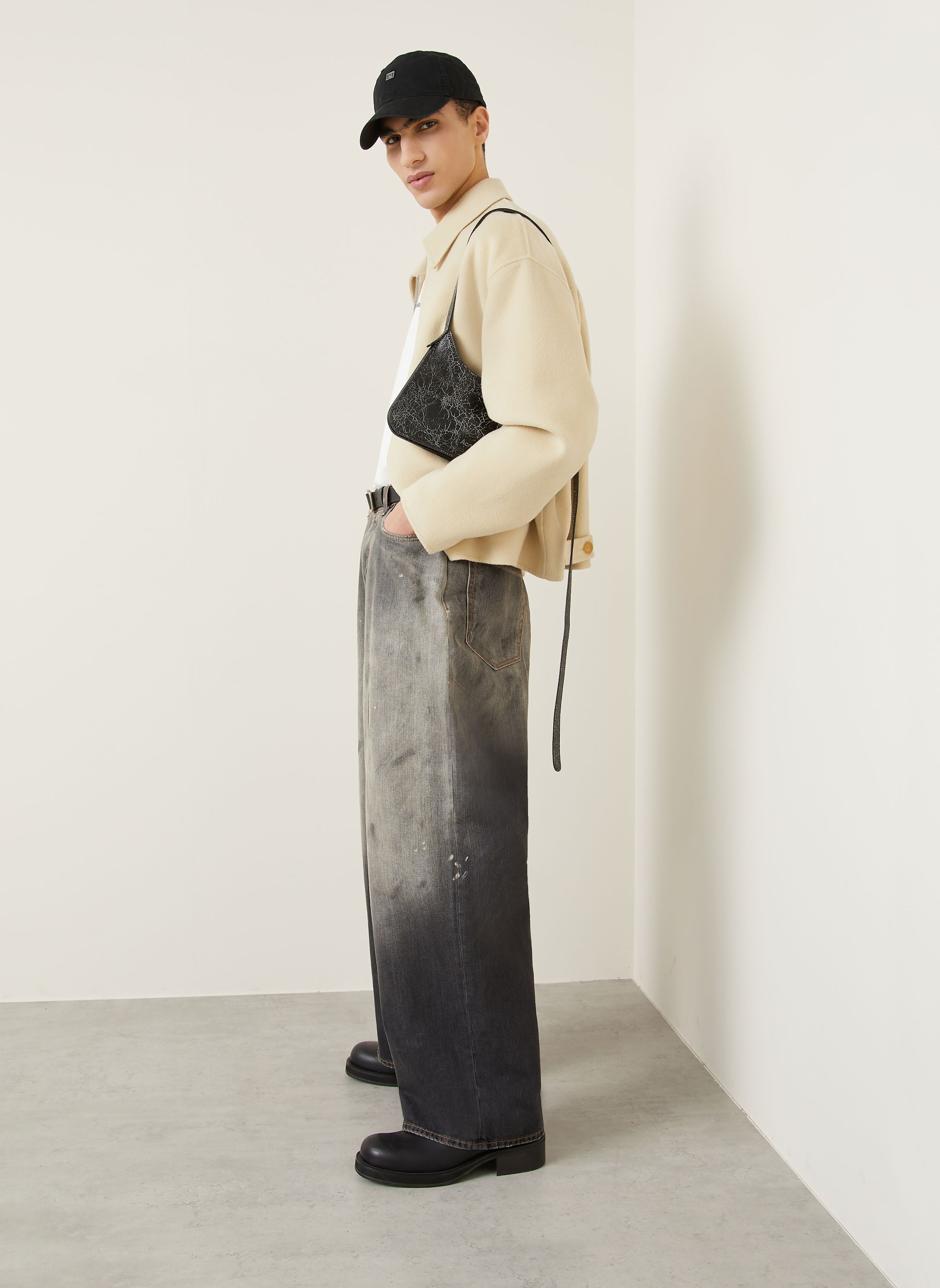 Thumbnail - Acne Studios Jeans Super Baggy Fit schwarz