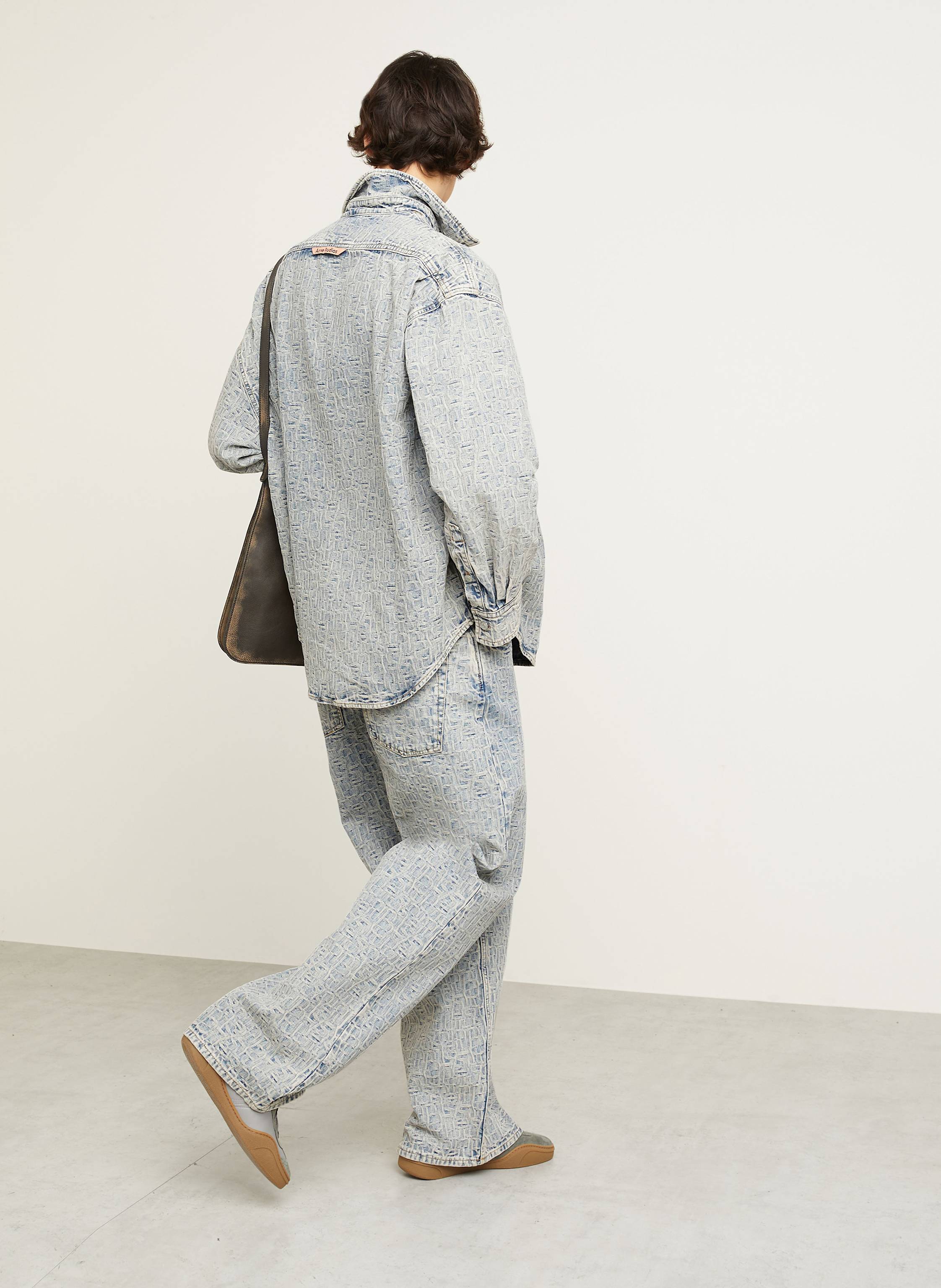 Thumbnail - Acne Studios Jeans-Overjacket blau