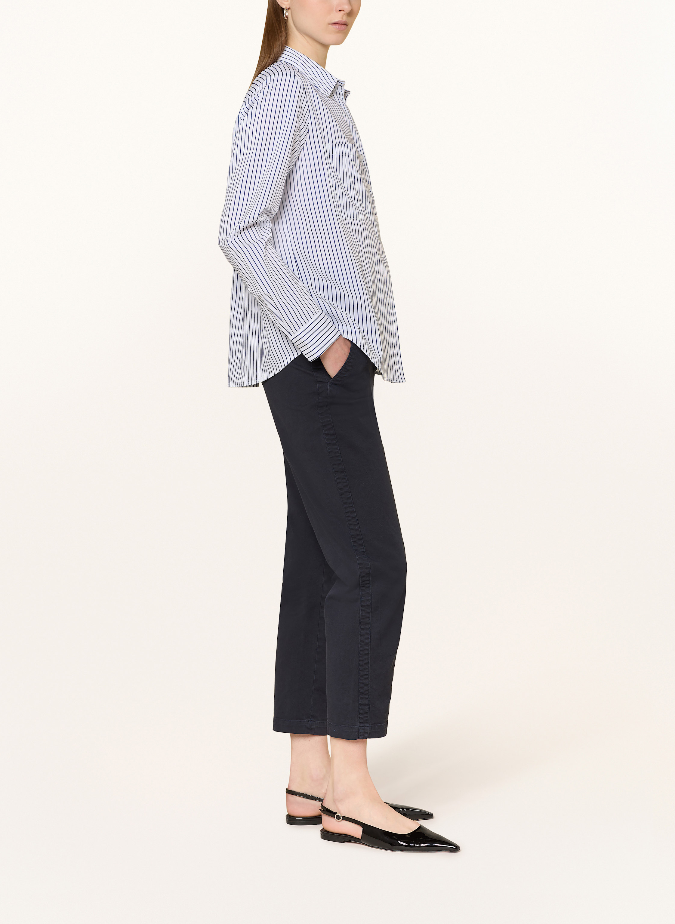 Thumbnail - Cinque 7/8-Chino Cislya blau