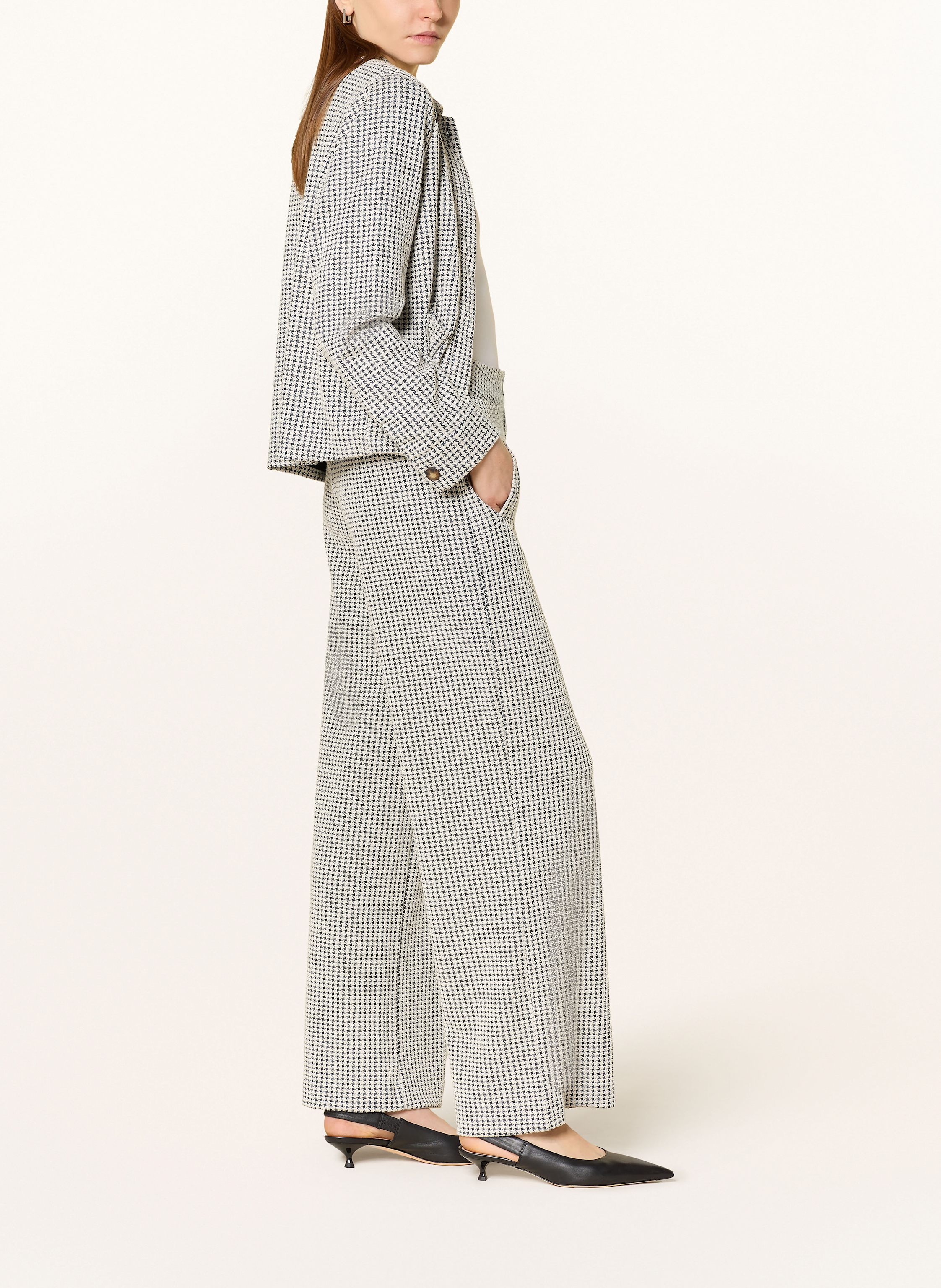 Thumbnail - Ichi Marlenehose Ihkate Aus Jersey grau