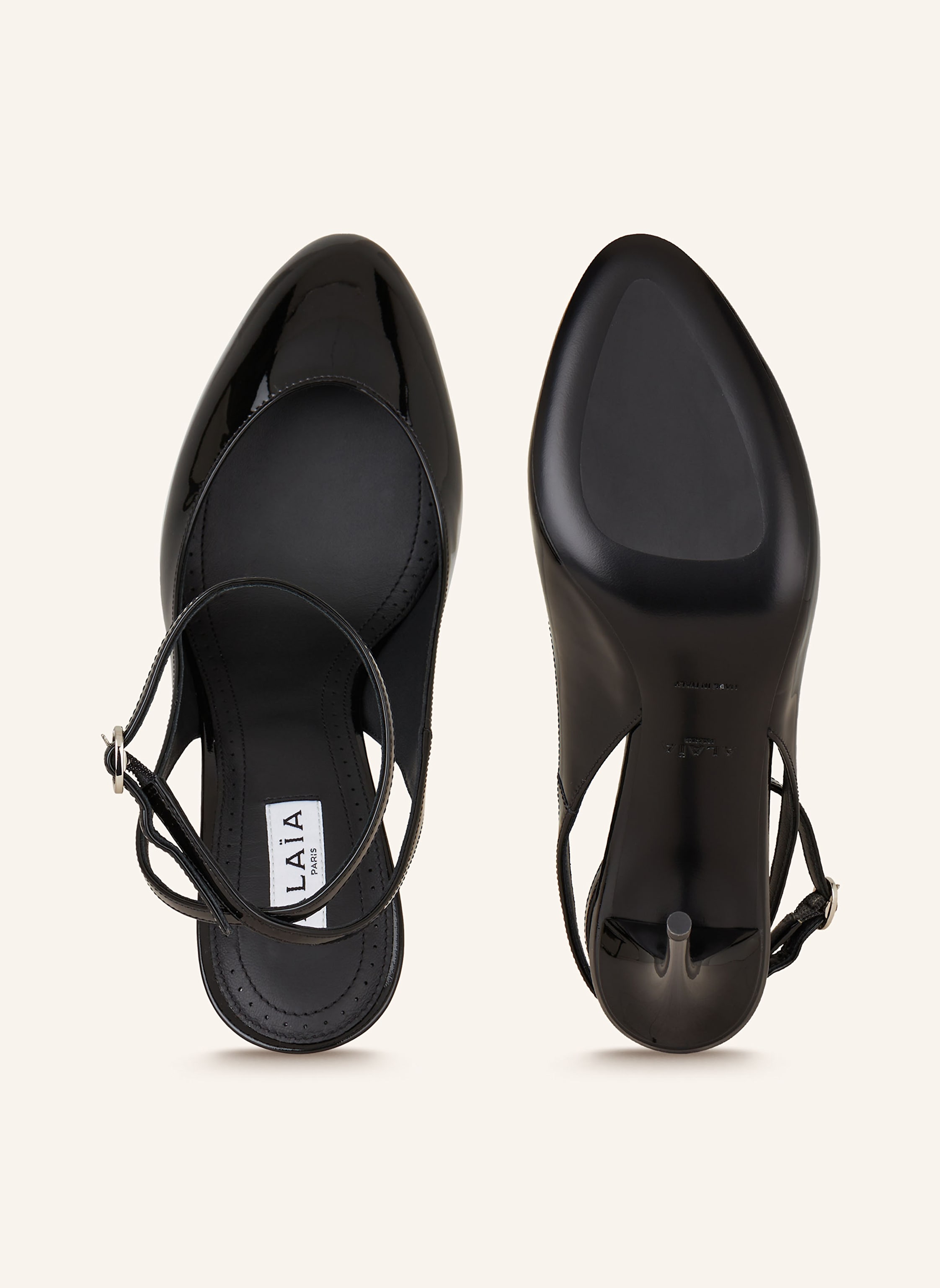 Thumbnail - Alaïa Slingpumps schwarz