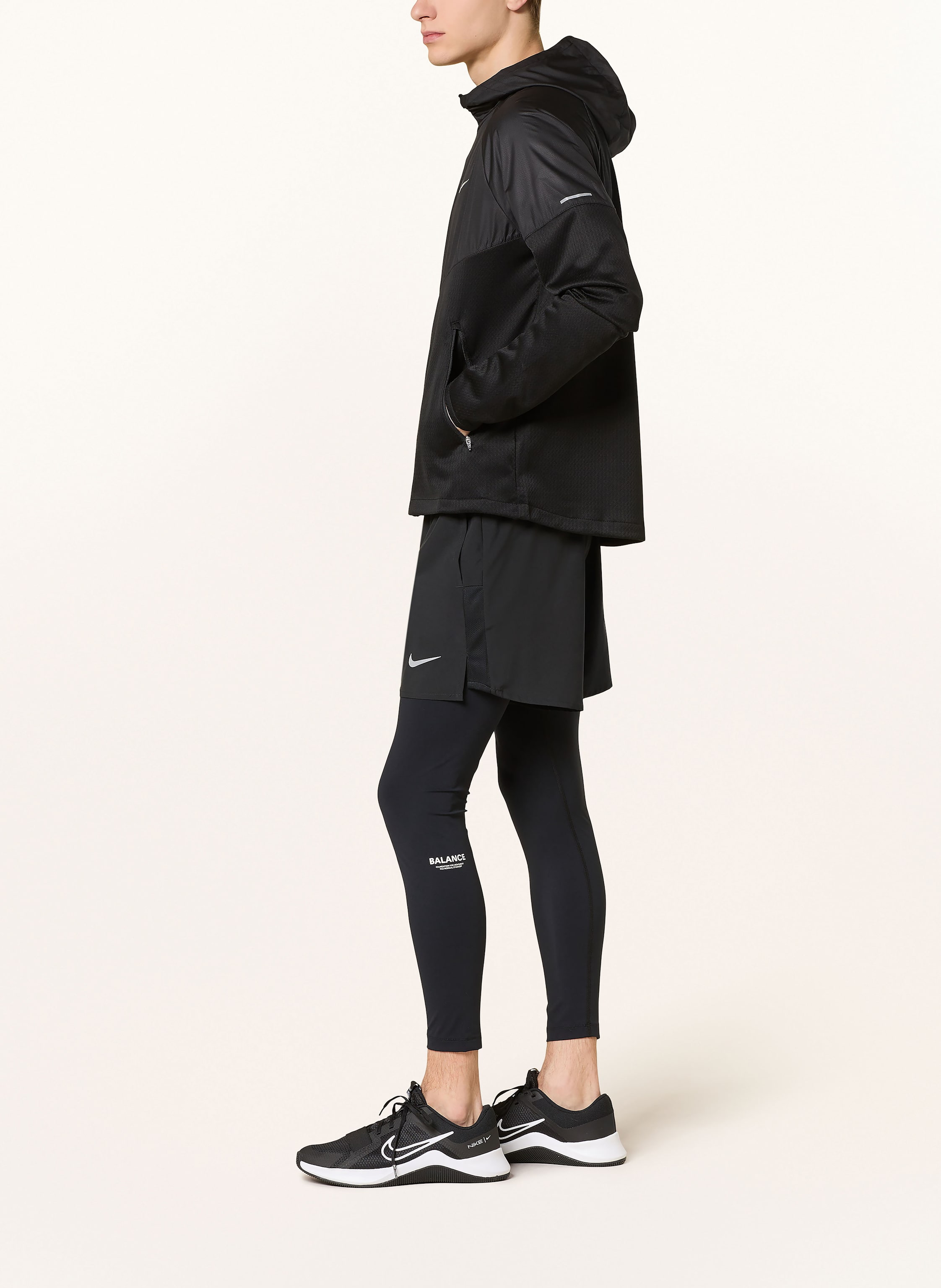 Thumbnail - Nike Laufjacke Miler schwarz