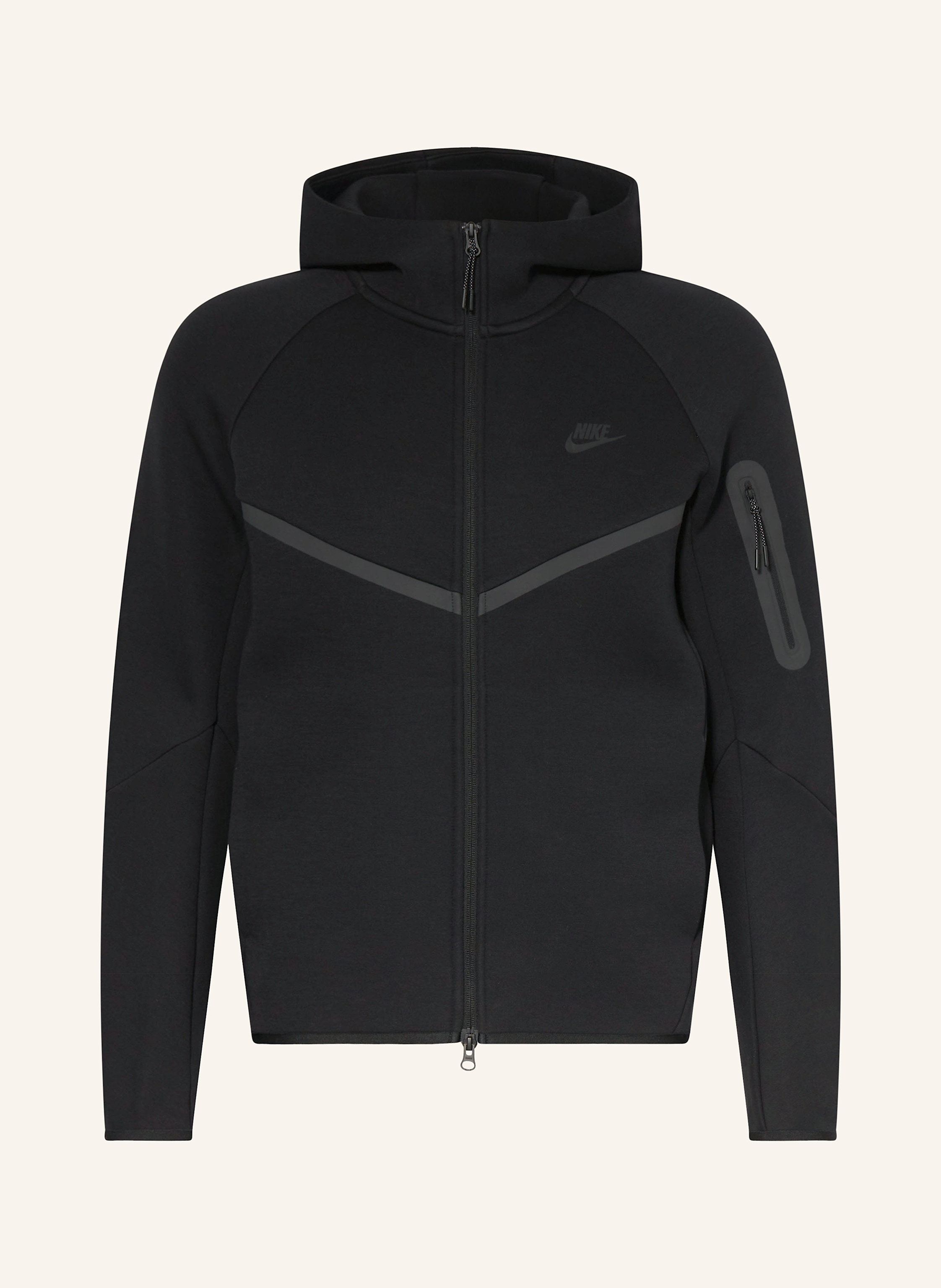 Black nike fleece hoodie online