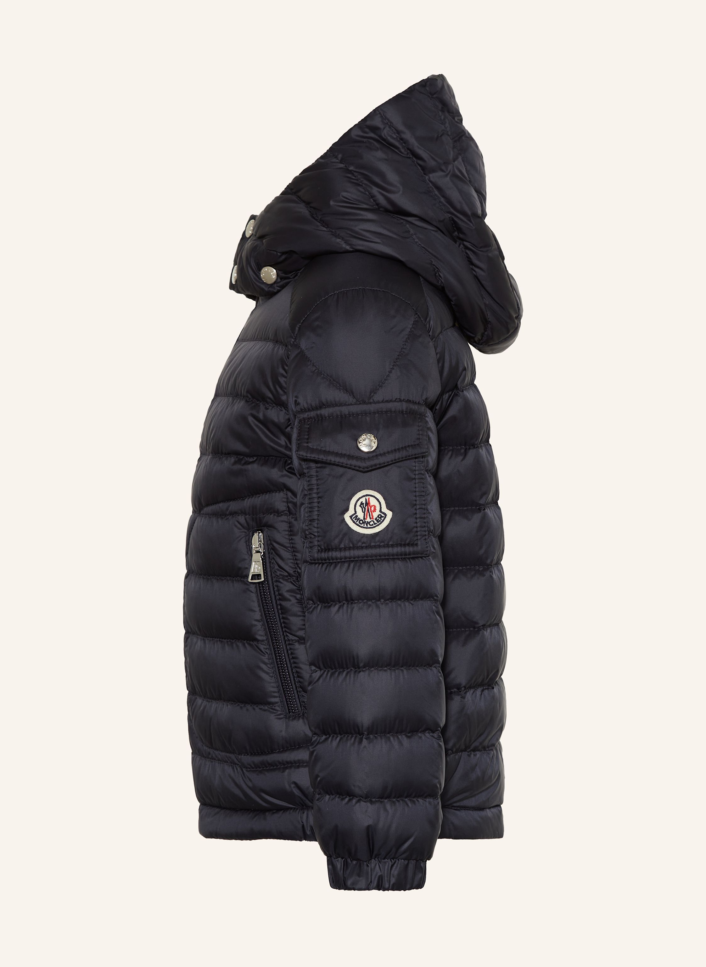 Thumbnail - Moncler Enfant Daunenjacke Lauros blau