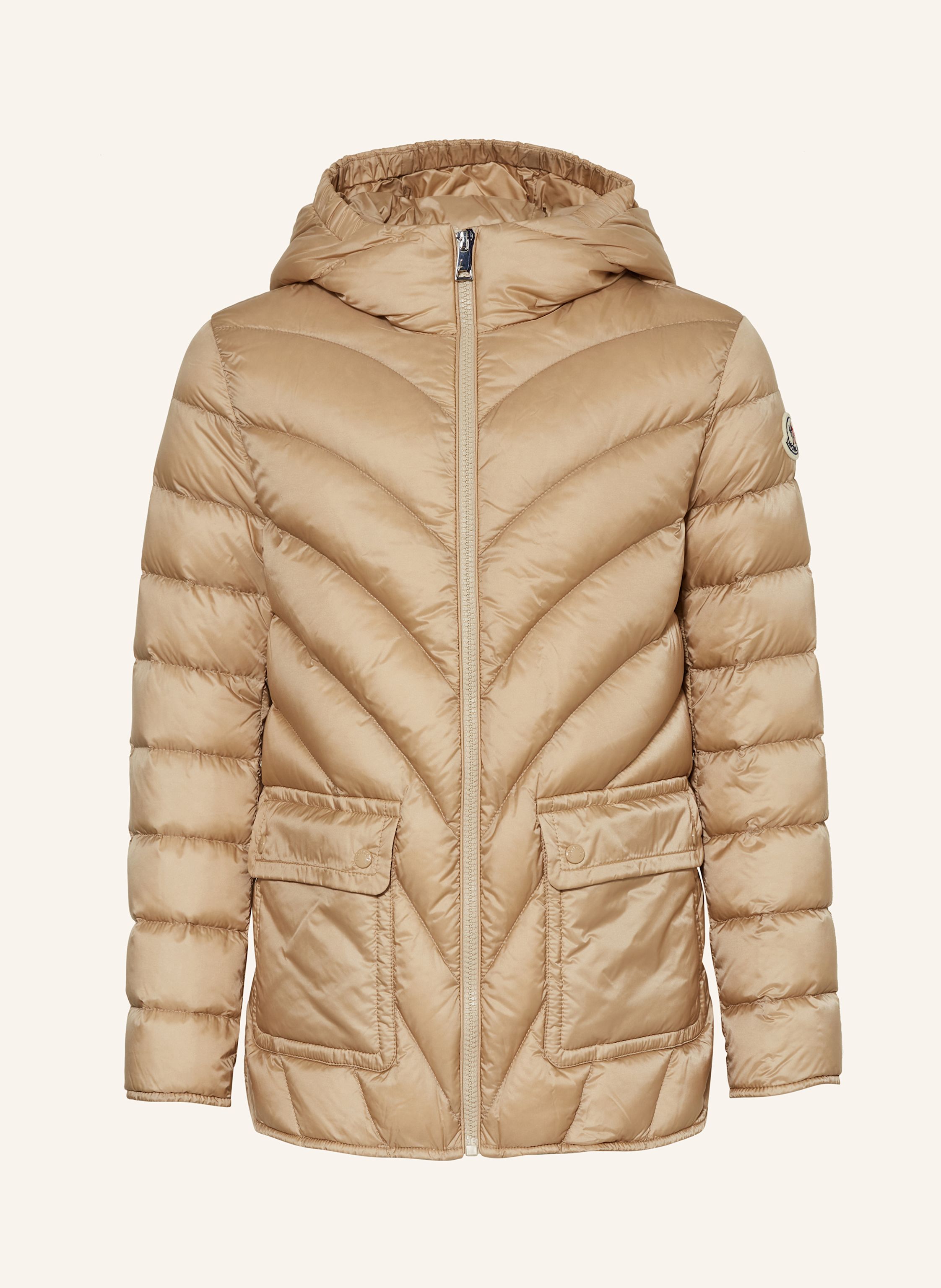 Thumbnail - Moncler Enfant Daunenjacke Argenno braun