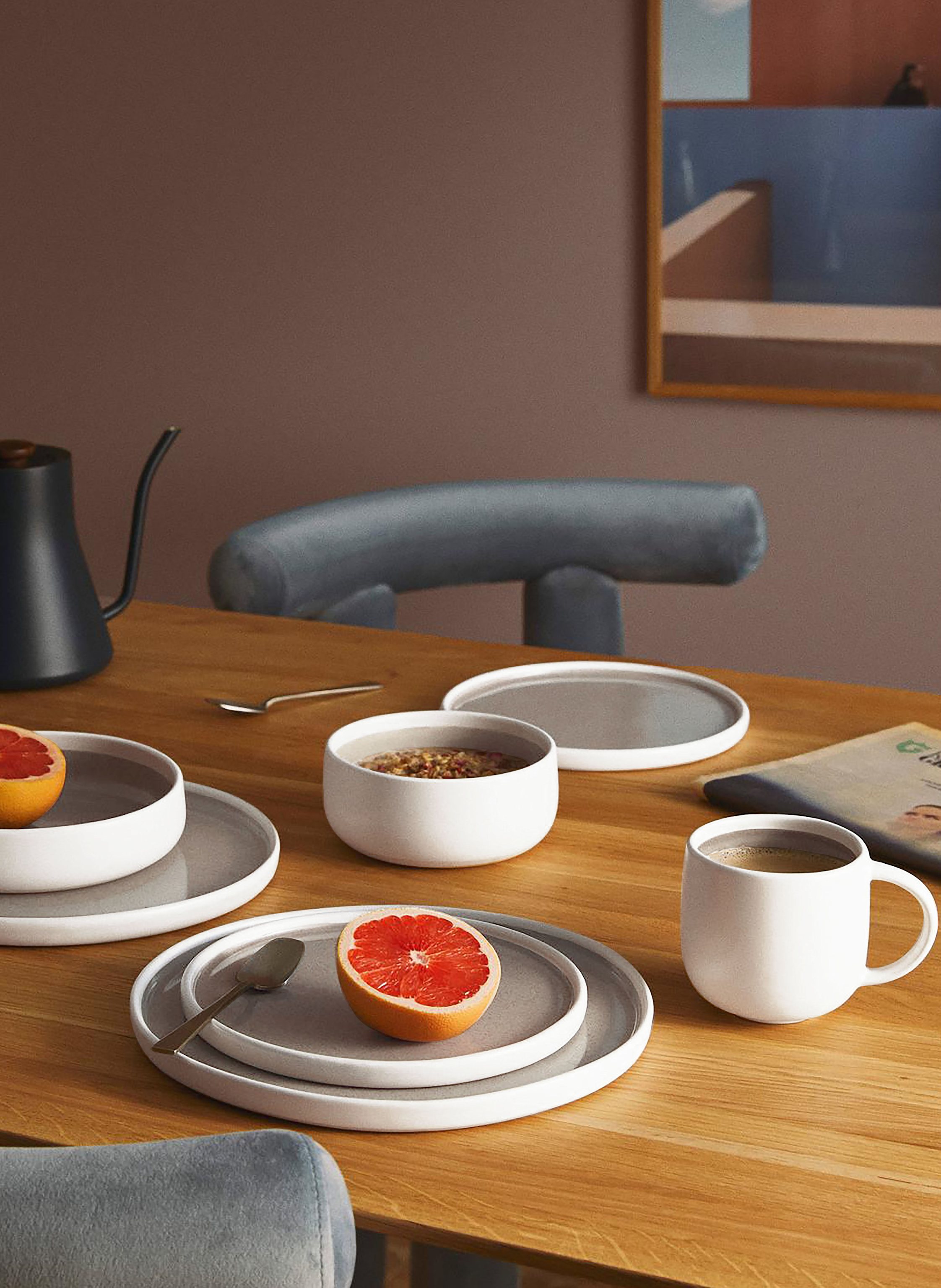 Thumbnail - Westwing Collection 12-Tlg. Teller- Und Schalen-Set Ginger beige