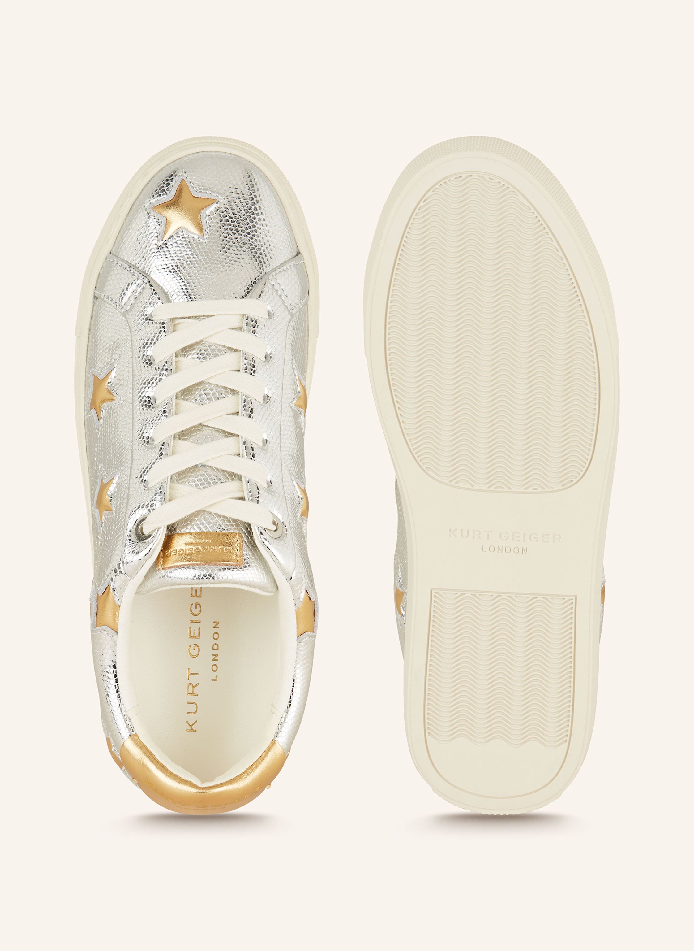 Thumbnail - Kurt Geiger Sneaker Lane Star silber