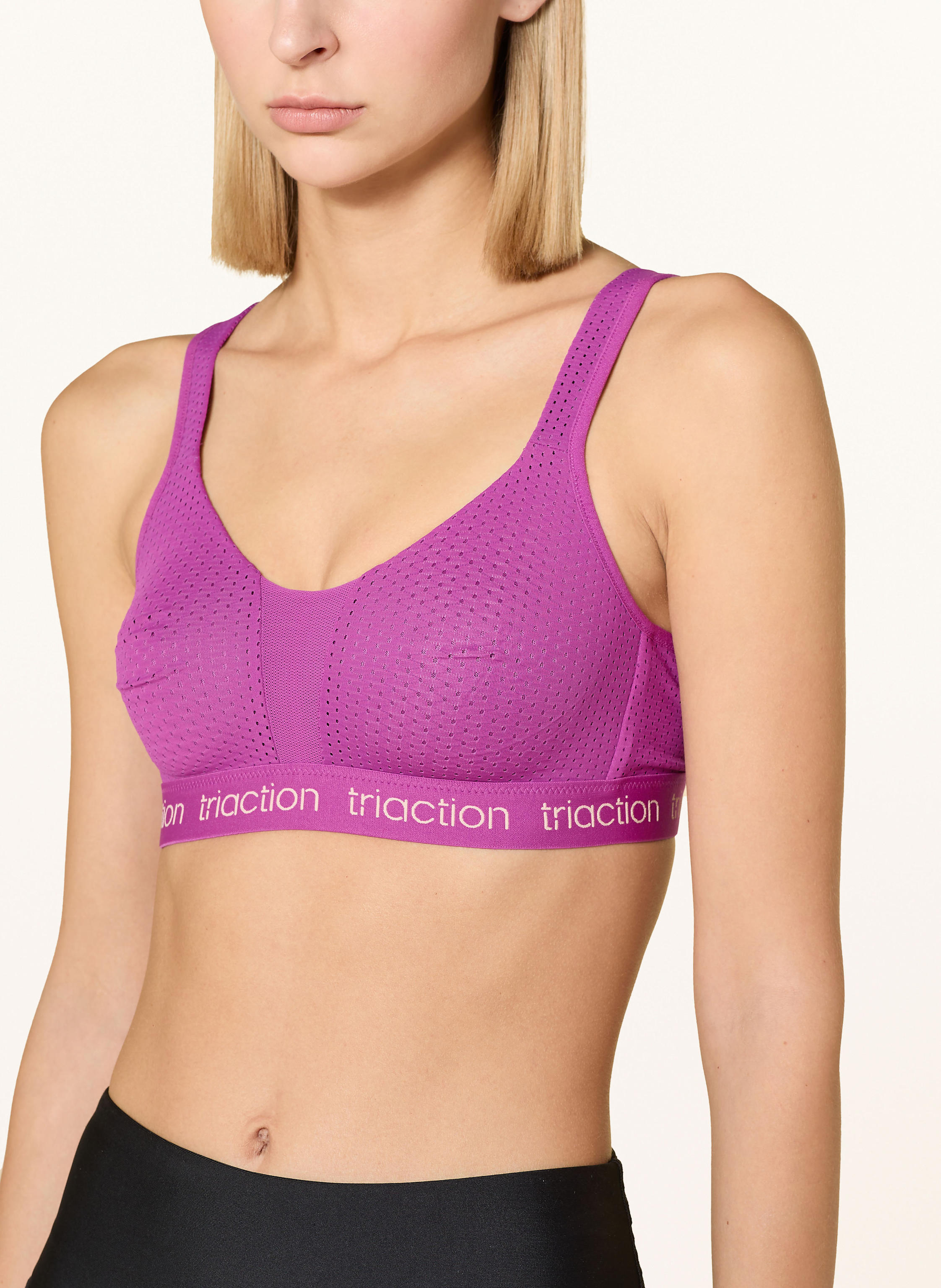 Thumbnail - Triumph Sport-Bh Triaction Energy Lite Mit Mesh lila