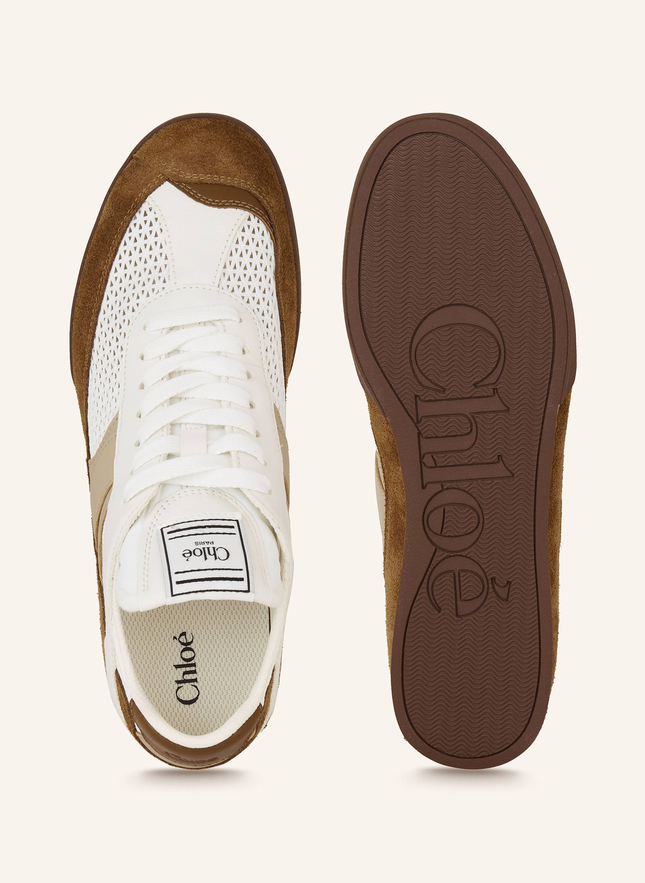 Thumbnail - Chloé Sneaker Kick braun
