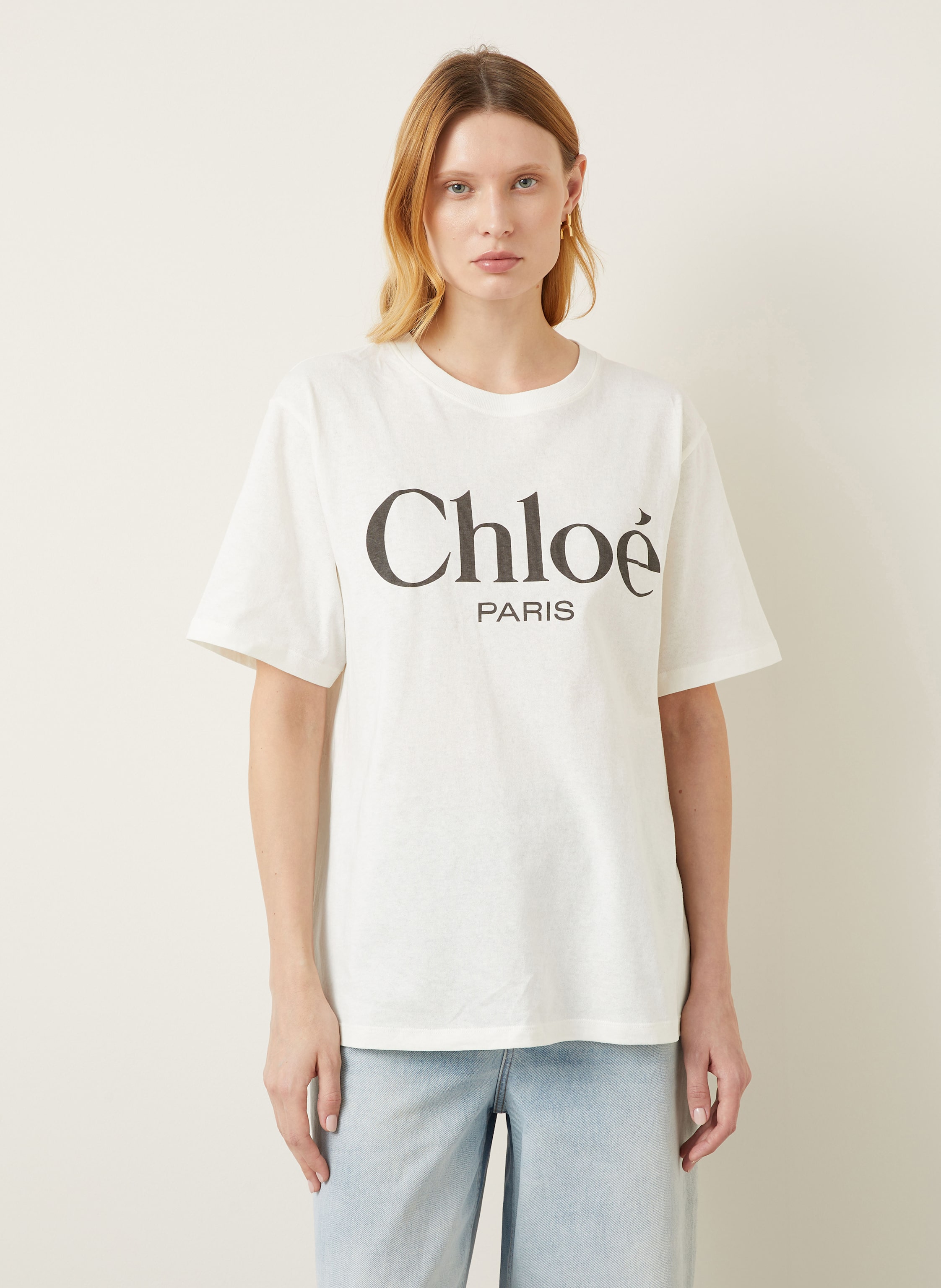 Thumbnail - Chloé T-Shirt weiss