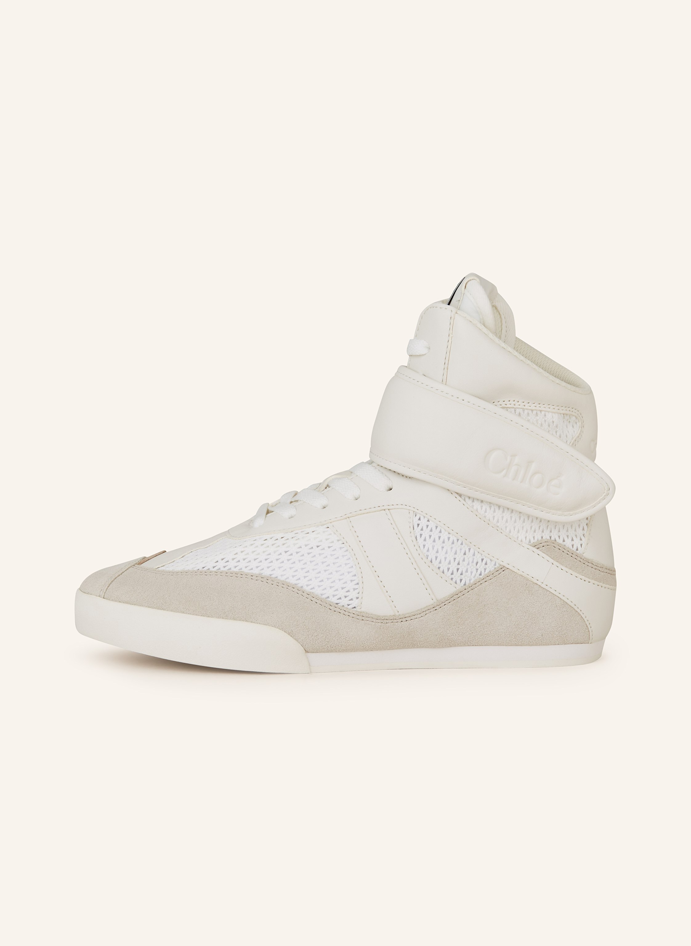 Thumbnail - Chloé Hightop-Sneaker Kick weiss