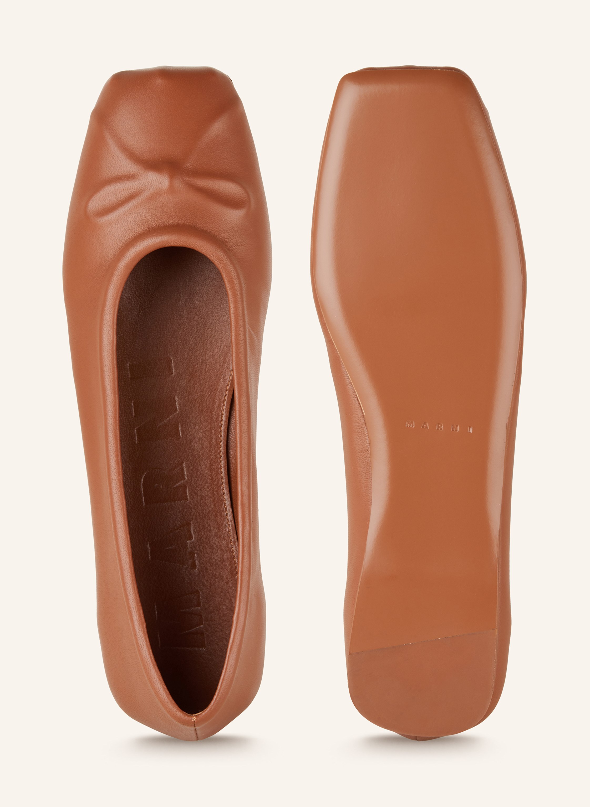 Thumbnail - Marni Ballerinas braun