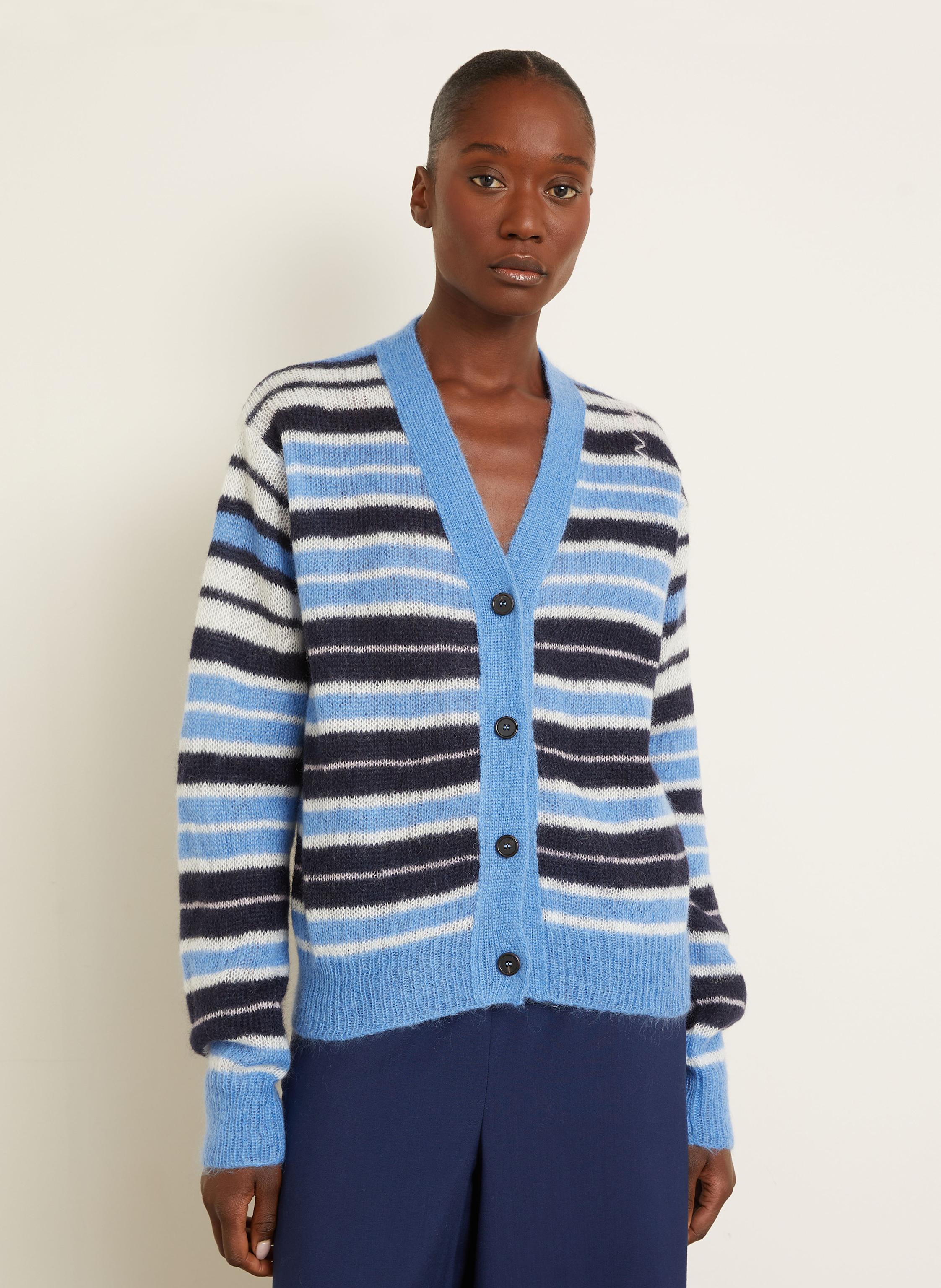 Thumbnail - Marni Strickjacke blau