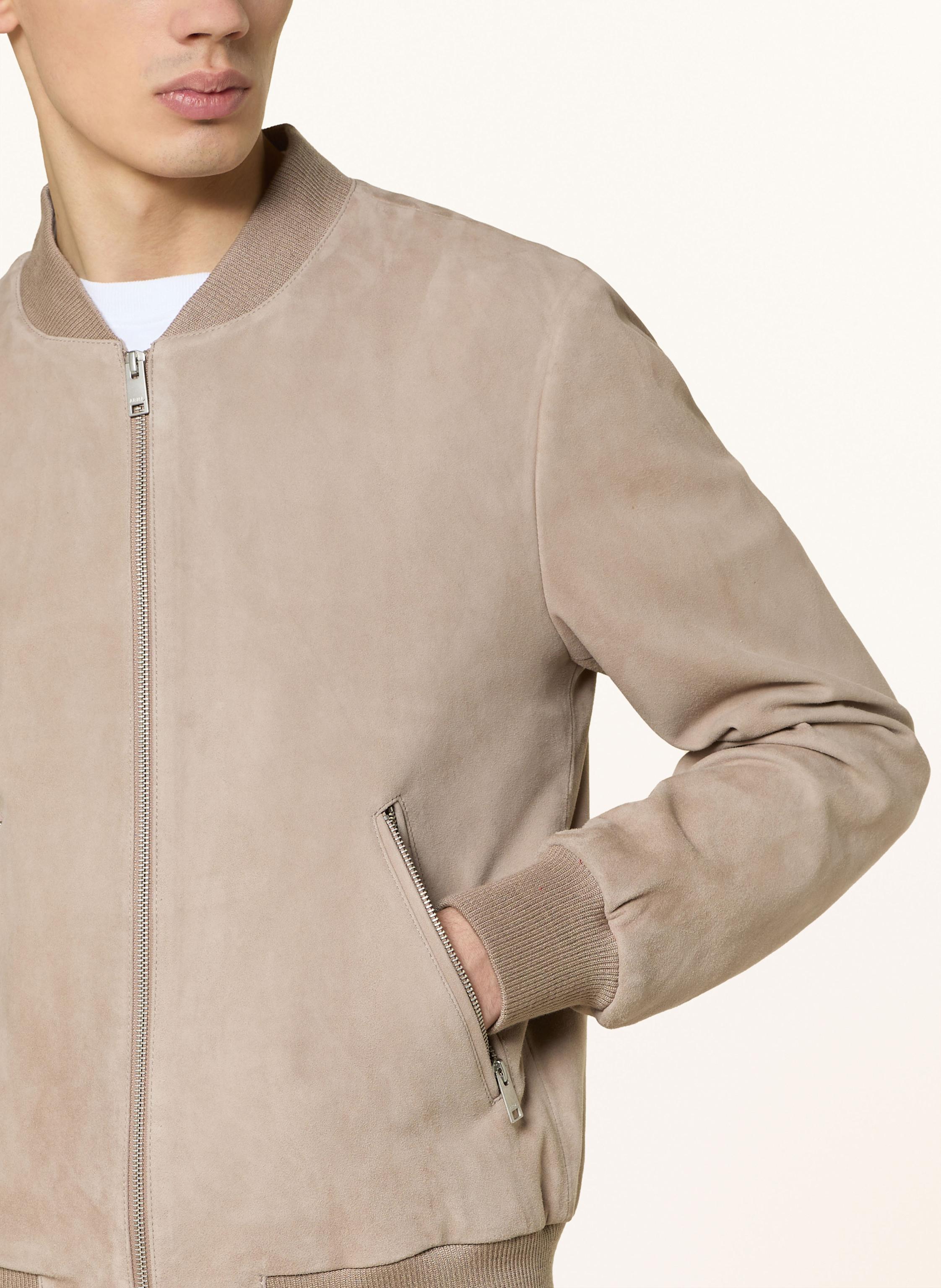 Thumbnail - Arma Lederblouson Didier beige
