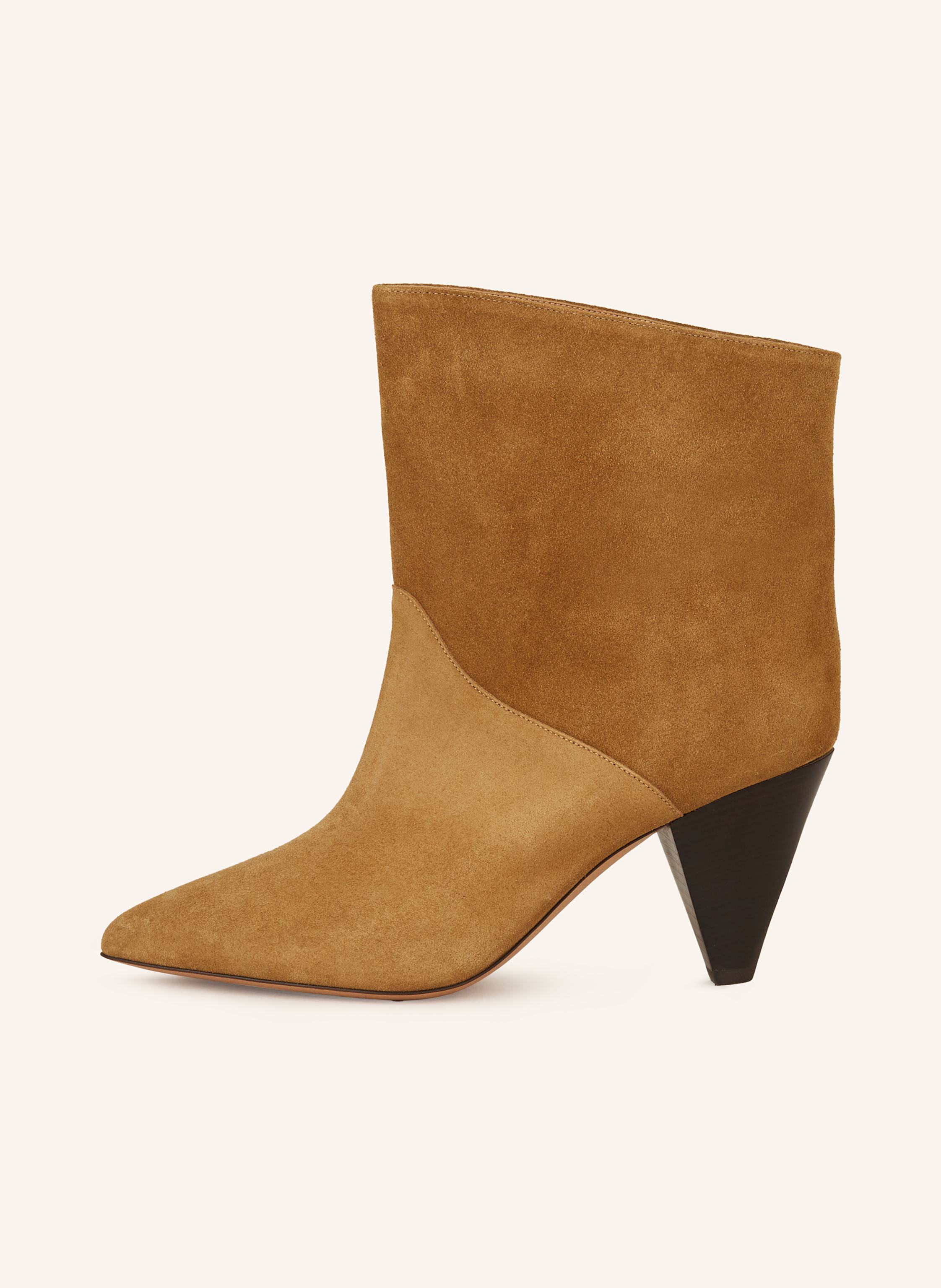 Thumbnail - Isabel Marant Stiefeletten Loline beige