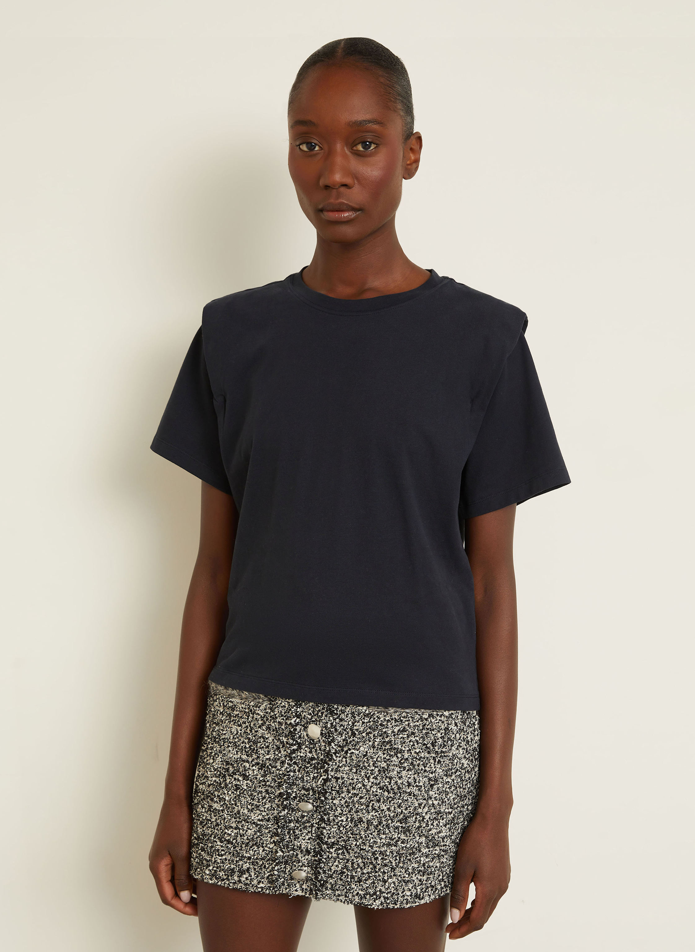 Thumbnail - Isabel Marant T-Shirt Zelitos schwarz