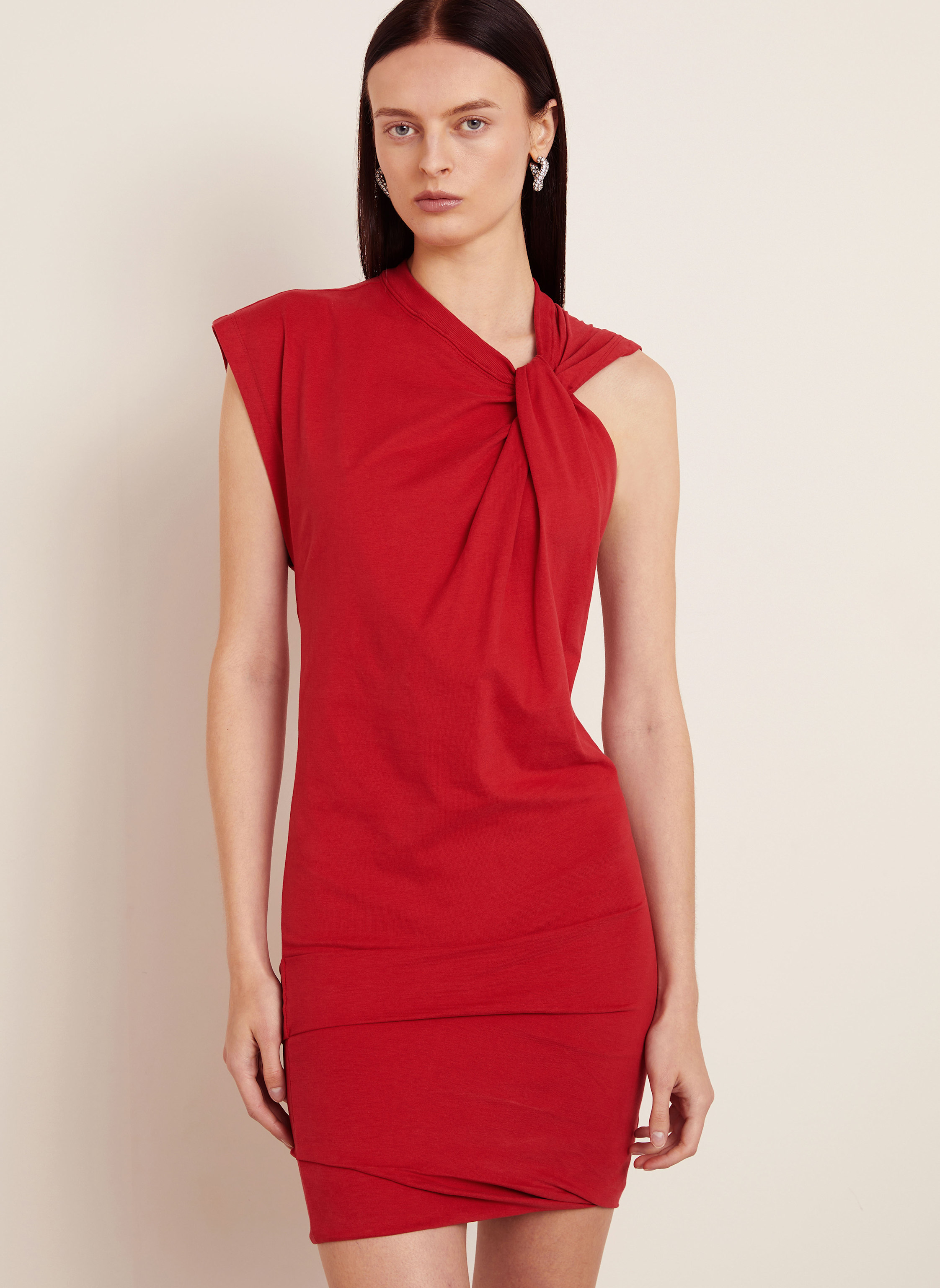 Thumbnail - Isabel Marant Kleid Leany rot