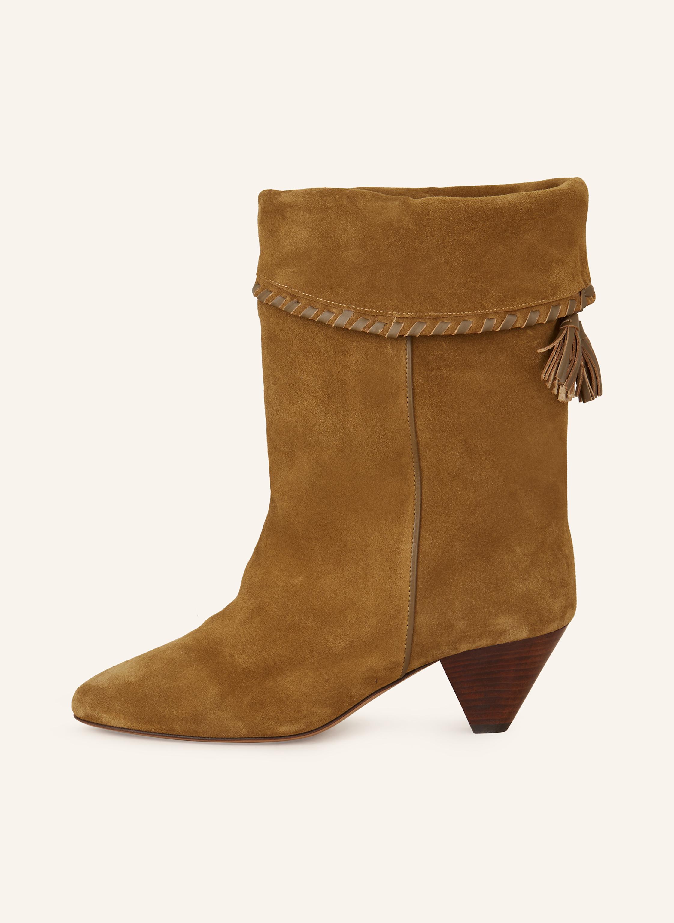 Thumbnail - Isabel Marant Stiefeletten Dalby beige