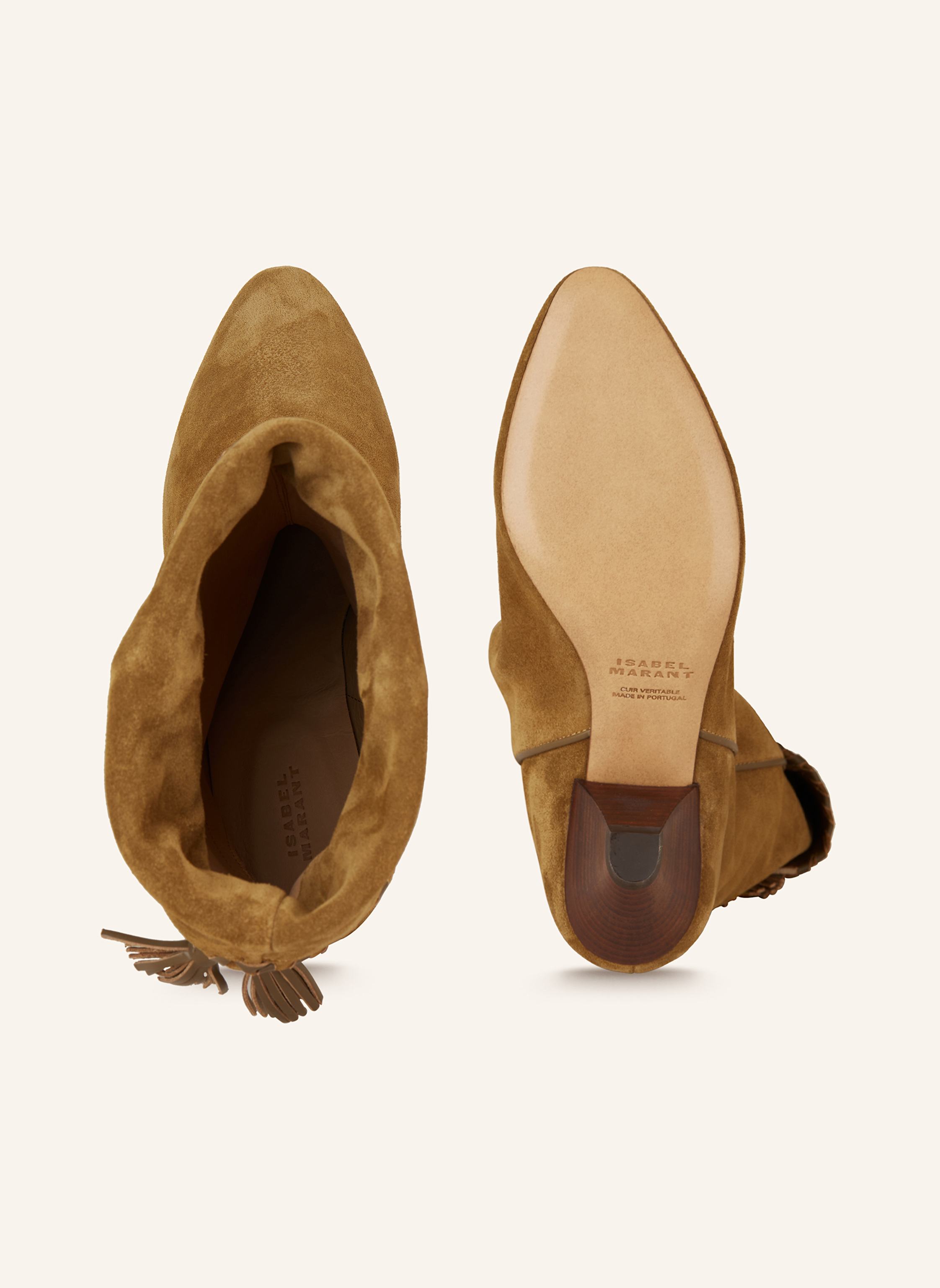 Thumbnail - Isabel Marant Stiefeletten Dalby beige