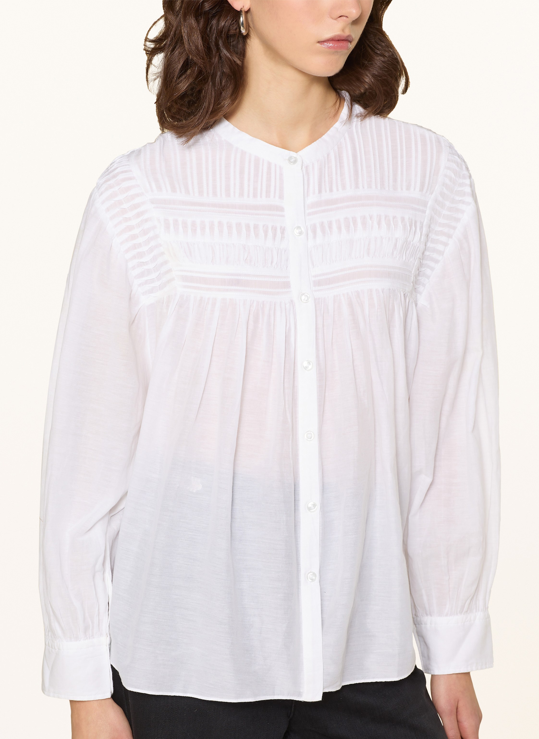 Thumbnail - Marant Étoile Bluse Plalia weiss