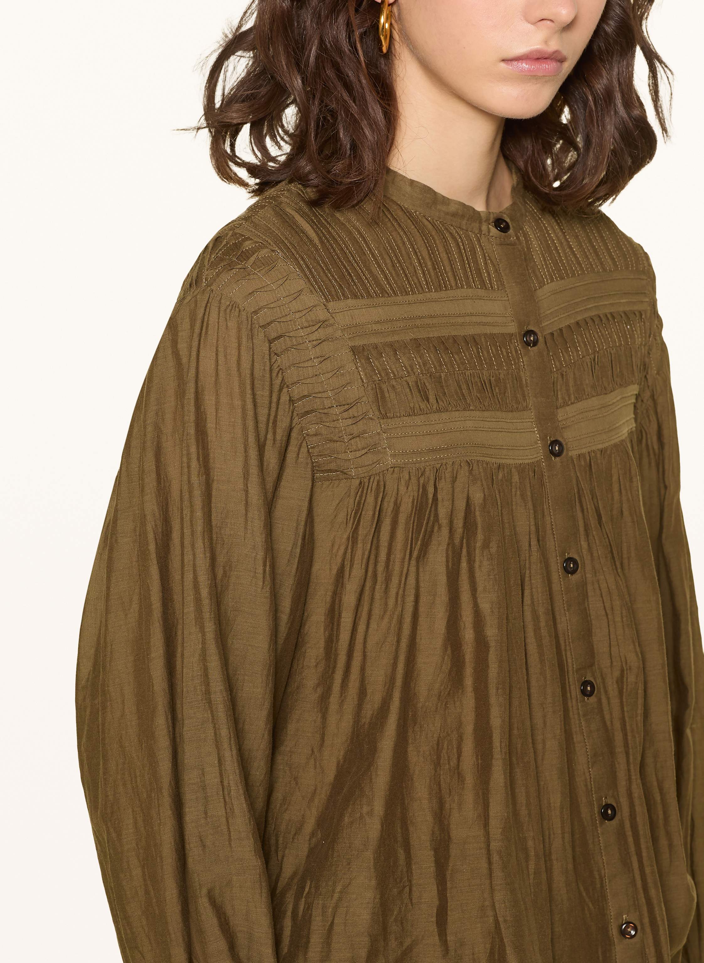 Thumbnail - Marant Étoile Bluse Plalia gruen
