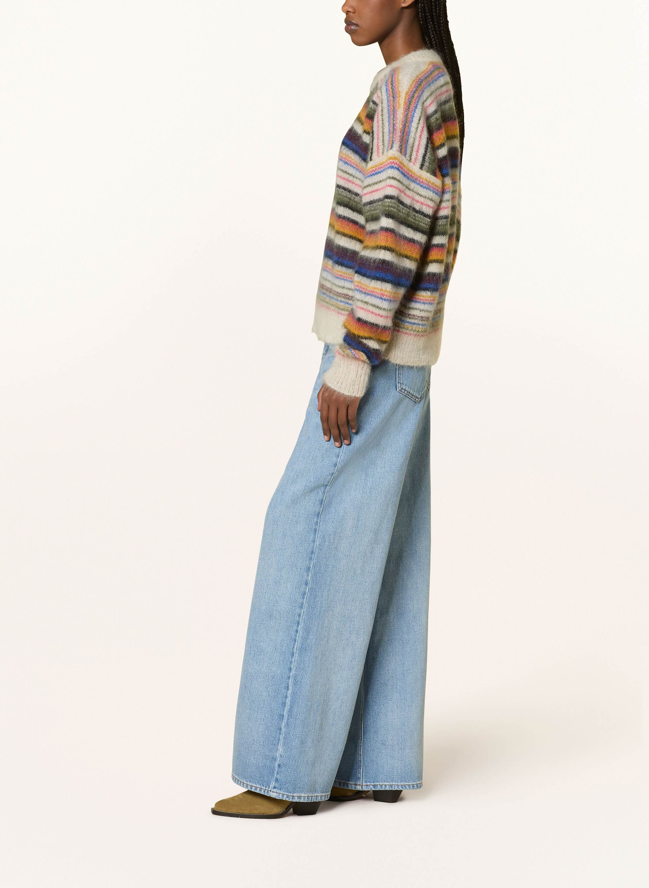 Thumbnail - Marant Étoile Straight Jeans Lemony blau