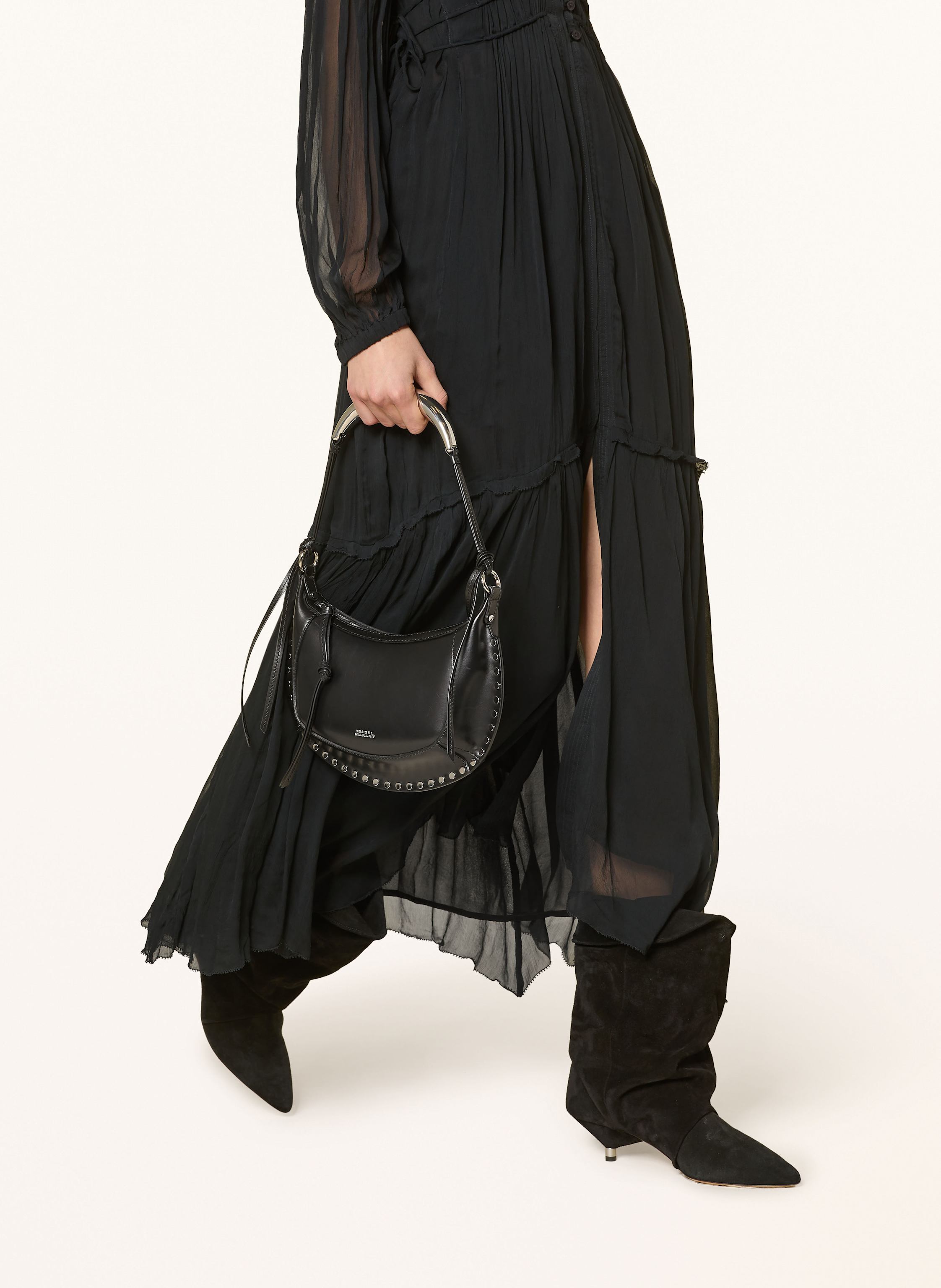 Thumbnail - Marant Étoile Kleid Amara schwarz
