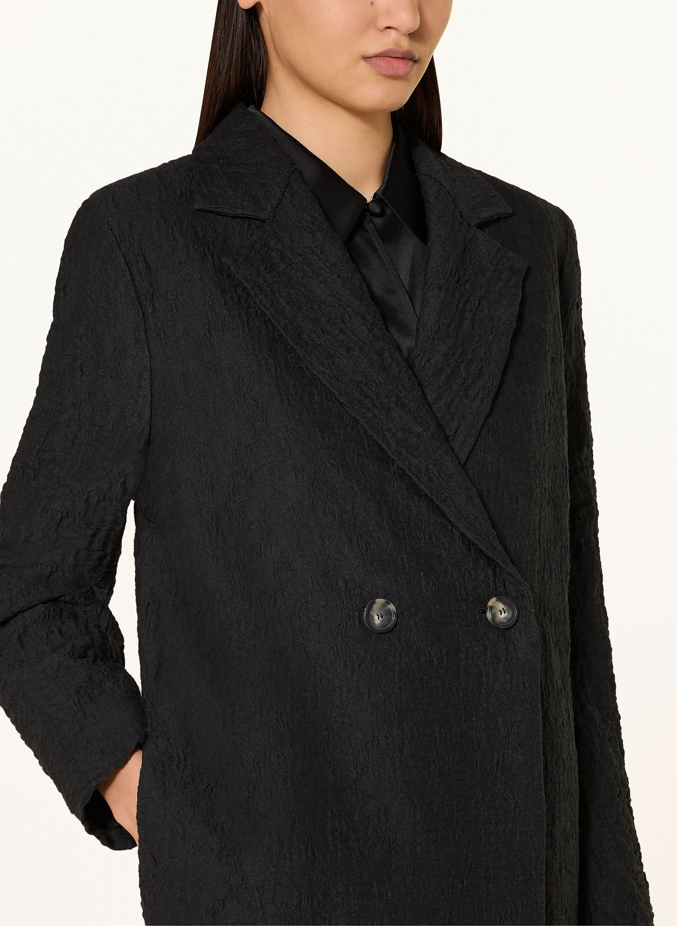 Thumbnail - Harris Wharf London Mantel schwarz