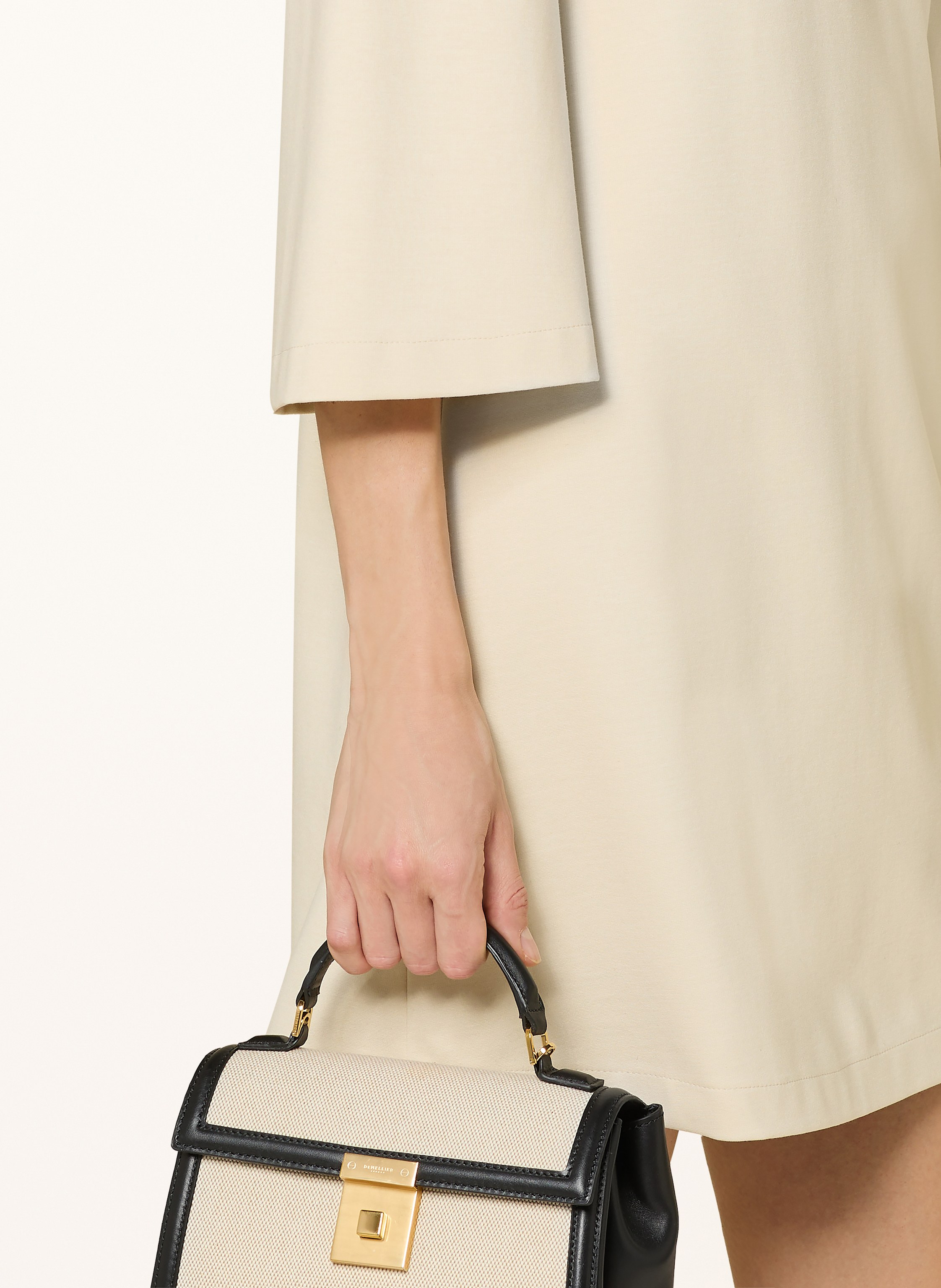 Thumbnail - Harris Wharf London Kleid Mit 3/4-Arm beige