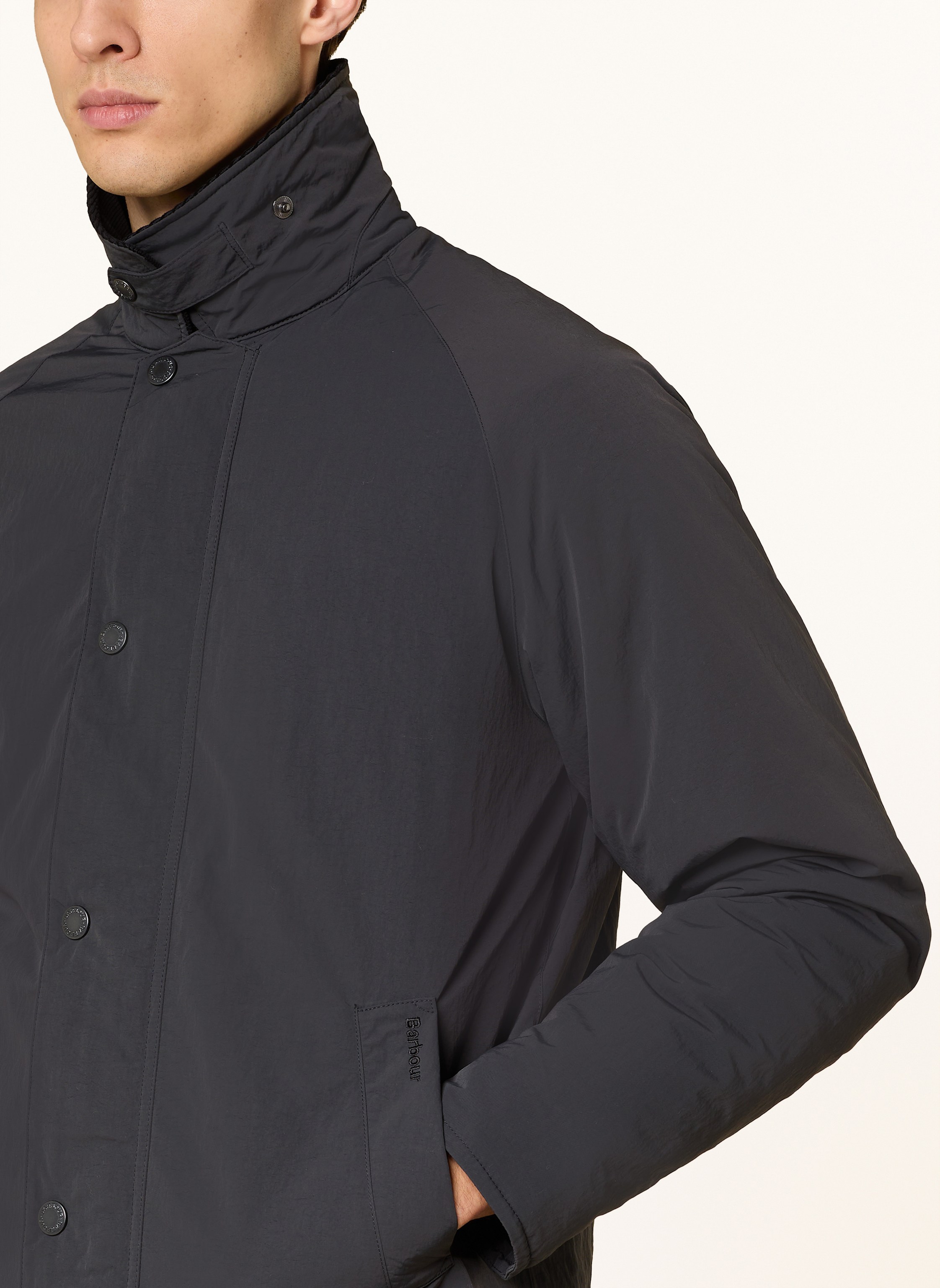 Thumbnail - Barbour Jacke schwarz