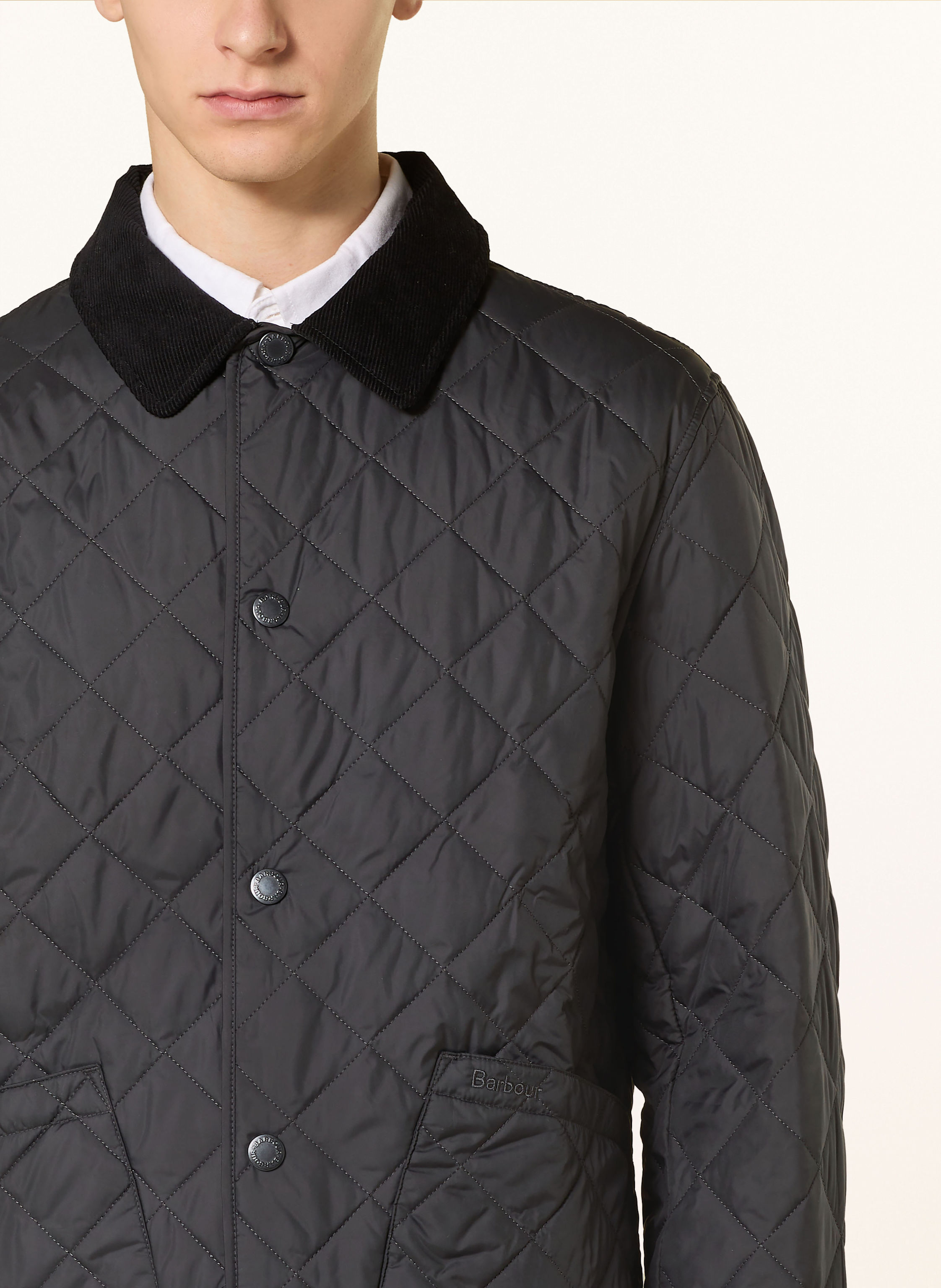 Thumbnail - Barbour Steppjacke Lindfield schwarz