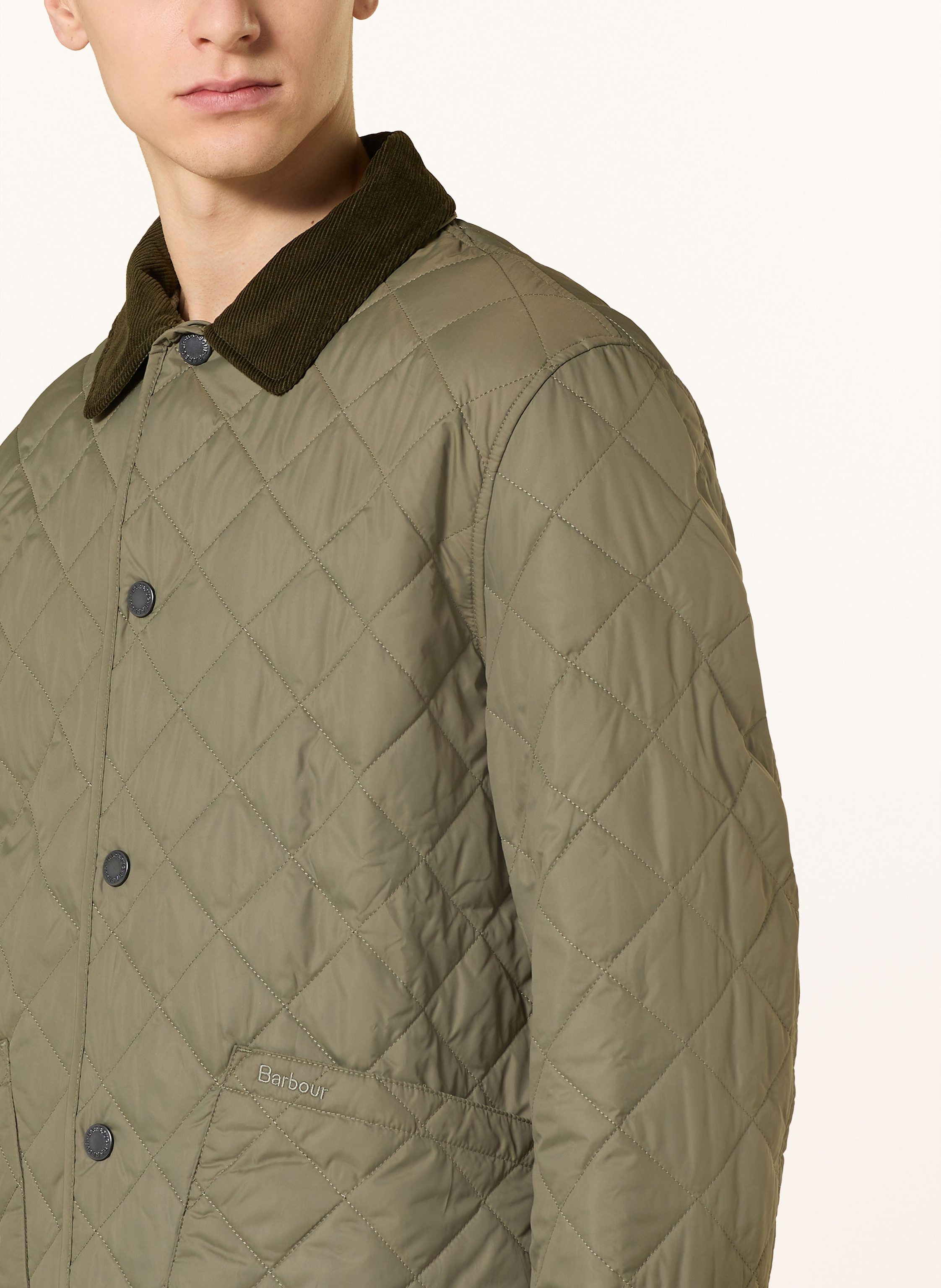 Thumbnail - Barbour Steppjacke Lindfield gruen