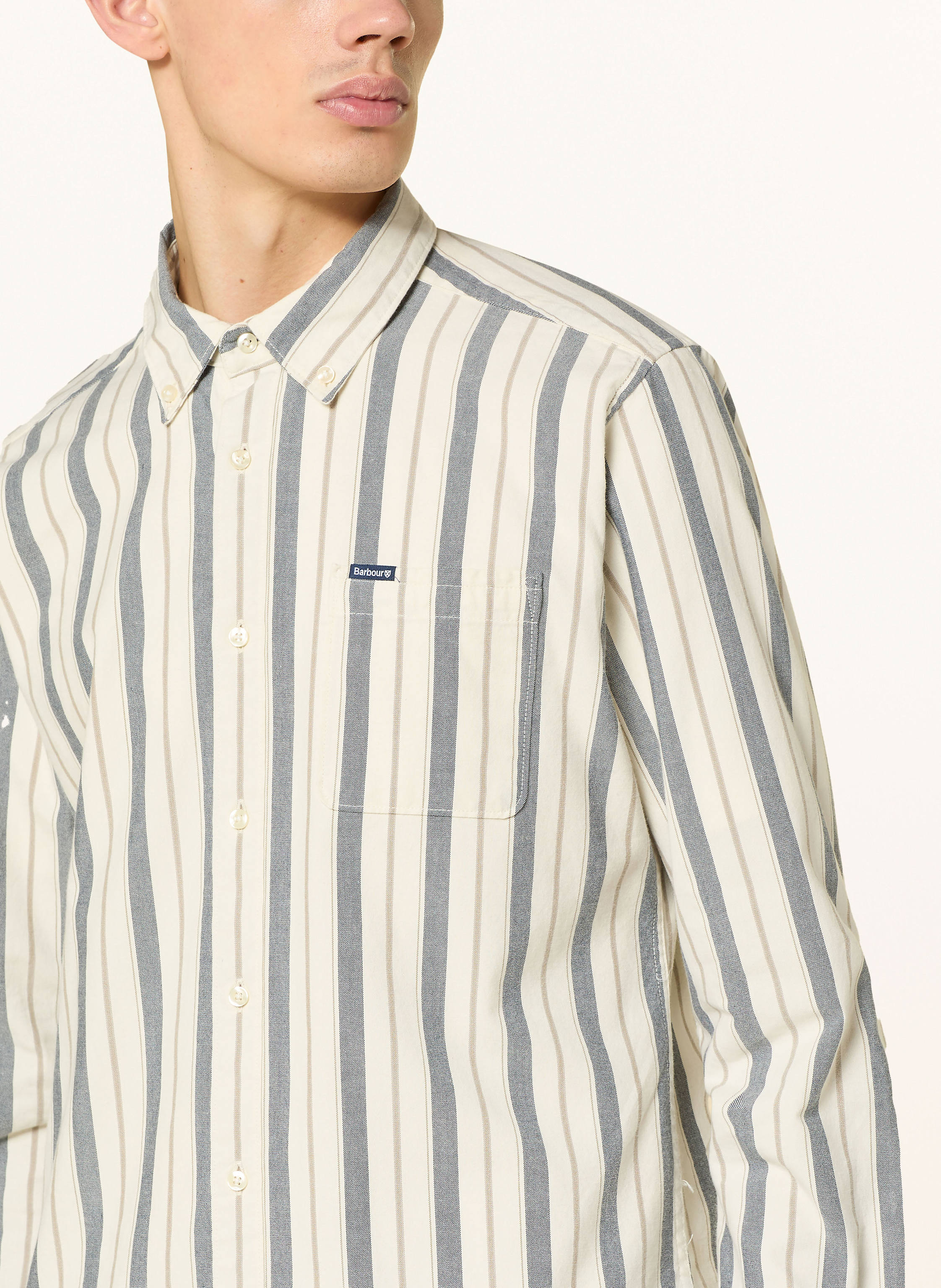 Thumbnail - Barbour Hemd Longrock Regular Fit beige
